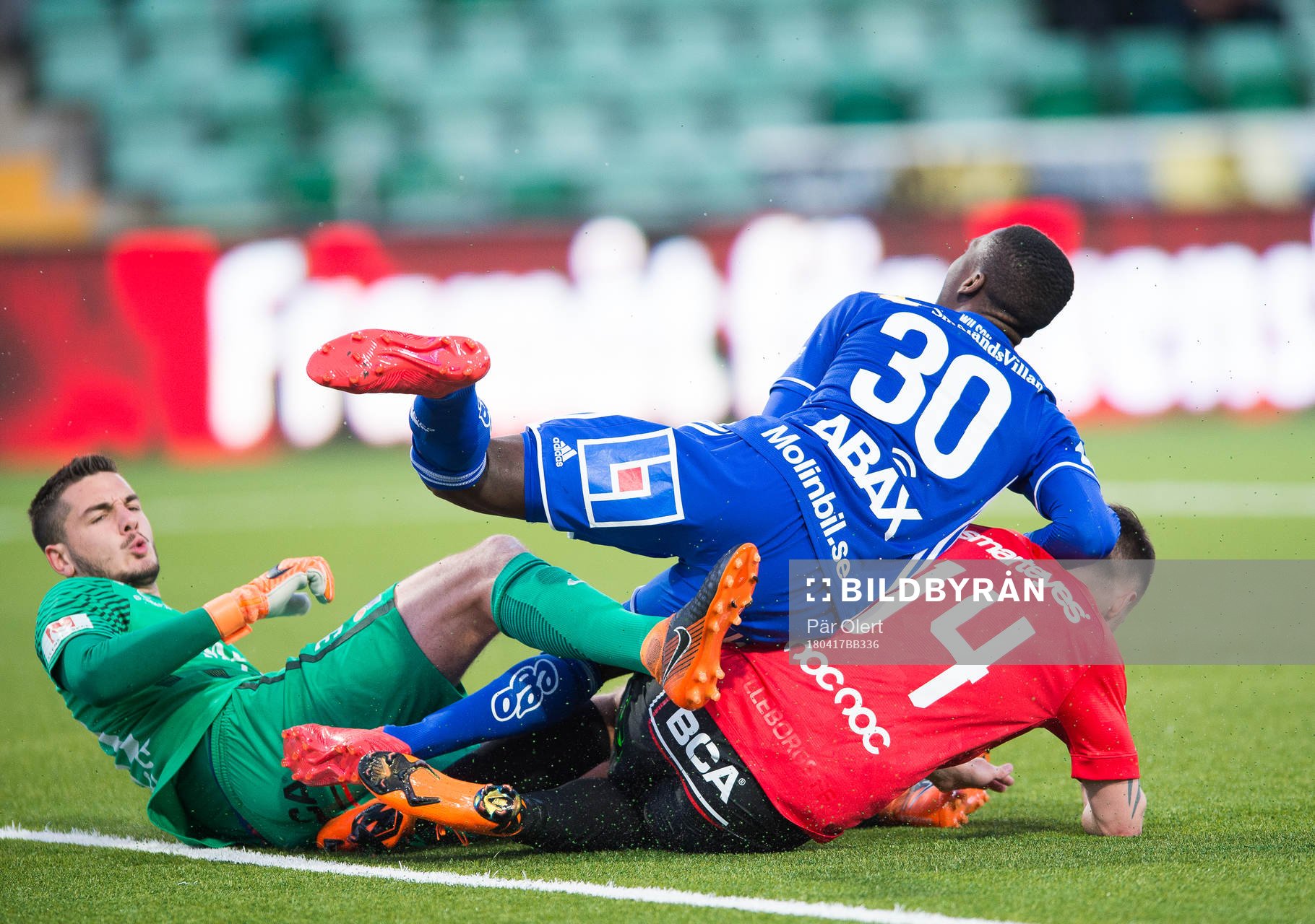 Trelleborgs målvakt Marko Johansson och Alexander