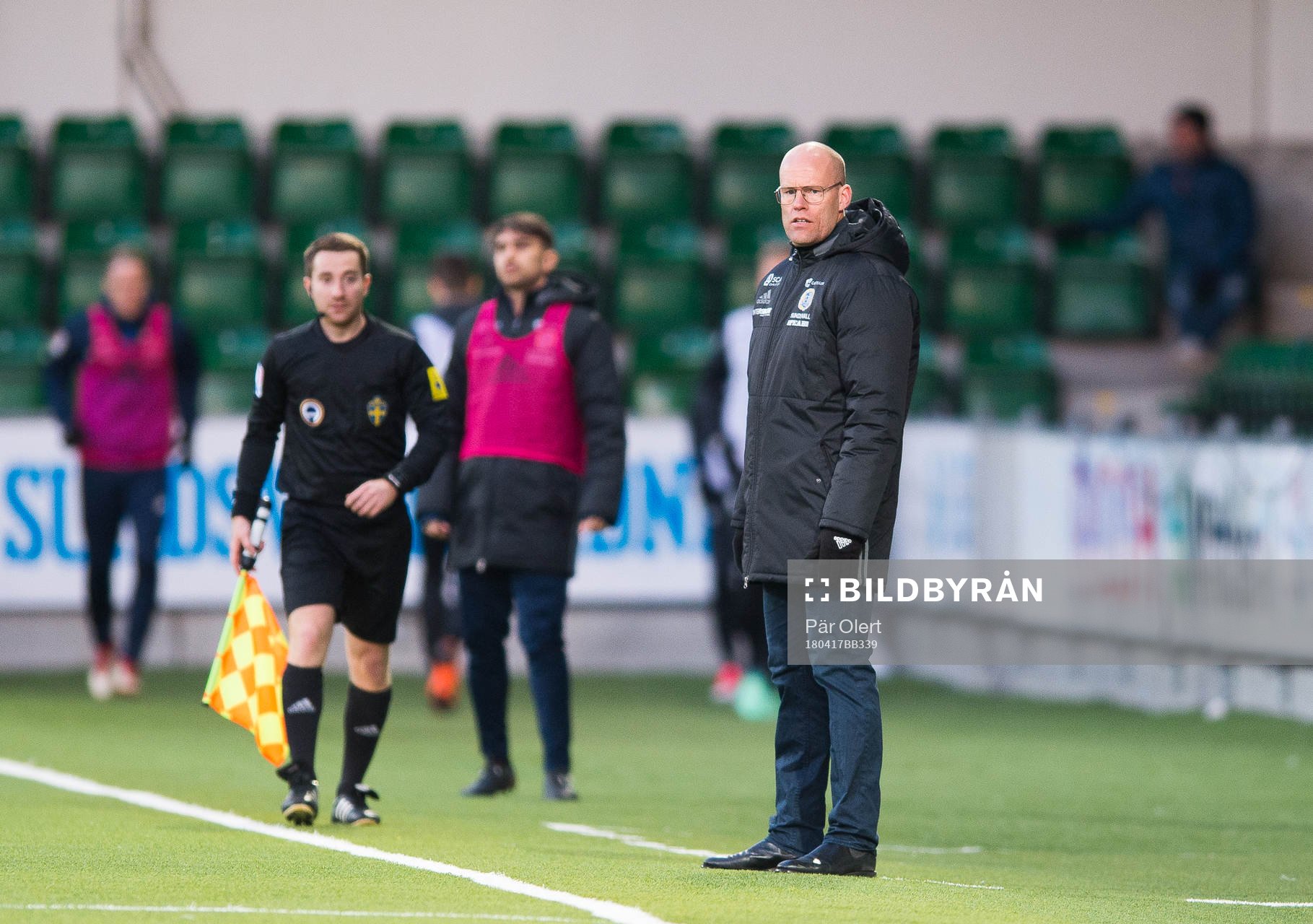 Sundsvalls tränare Joel Cedergren