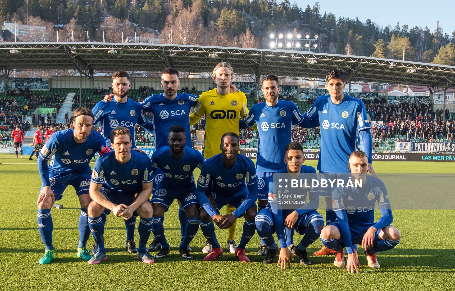 Sundsvalls startelva Jonathan Tamimi, Carlos Gracia,