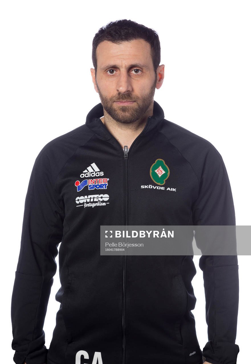Skövdes tränare Charbel Abraham