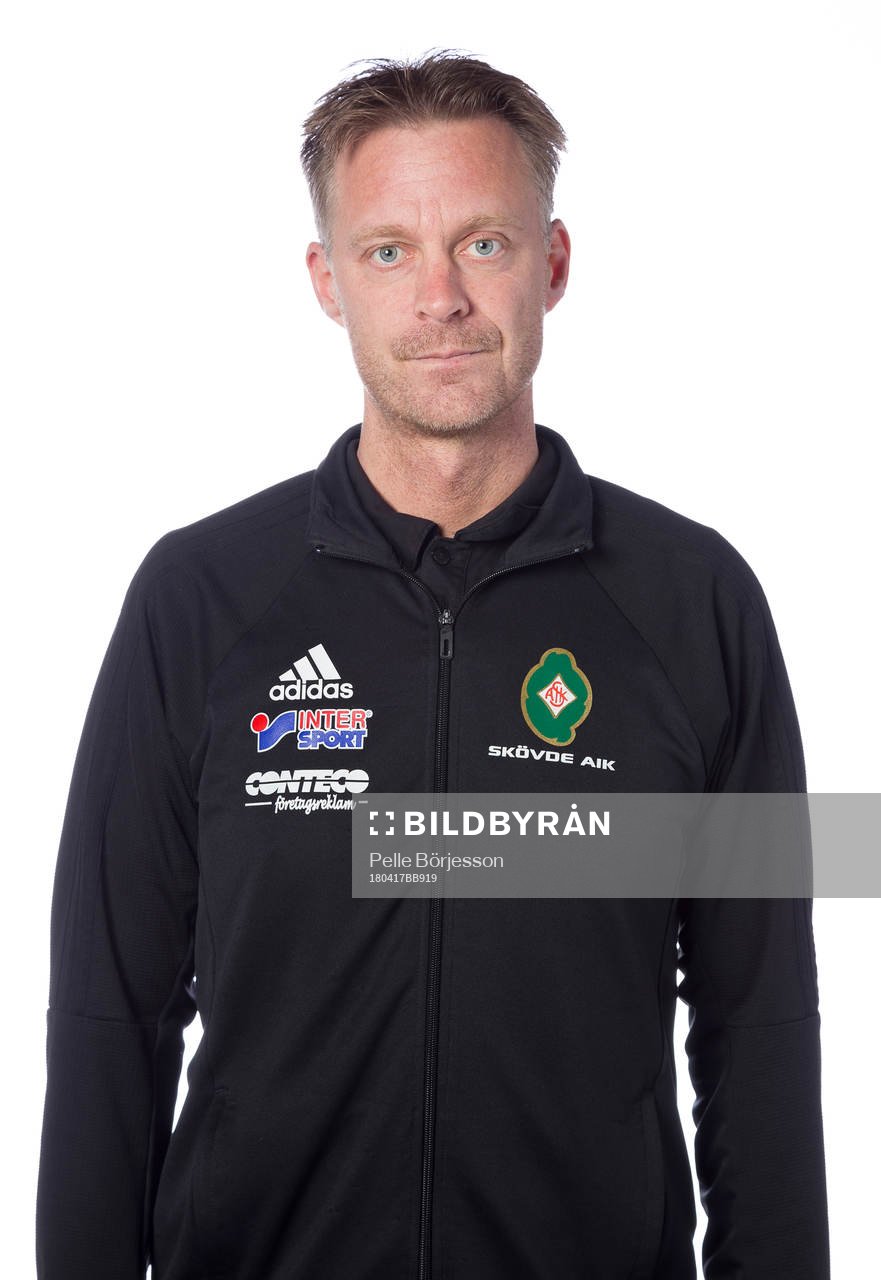 Skövdes assisterande tränare Johan Åhnborg