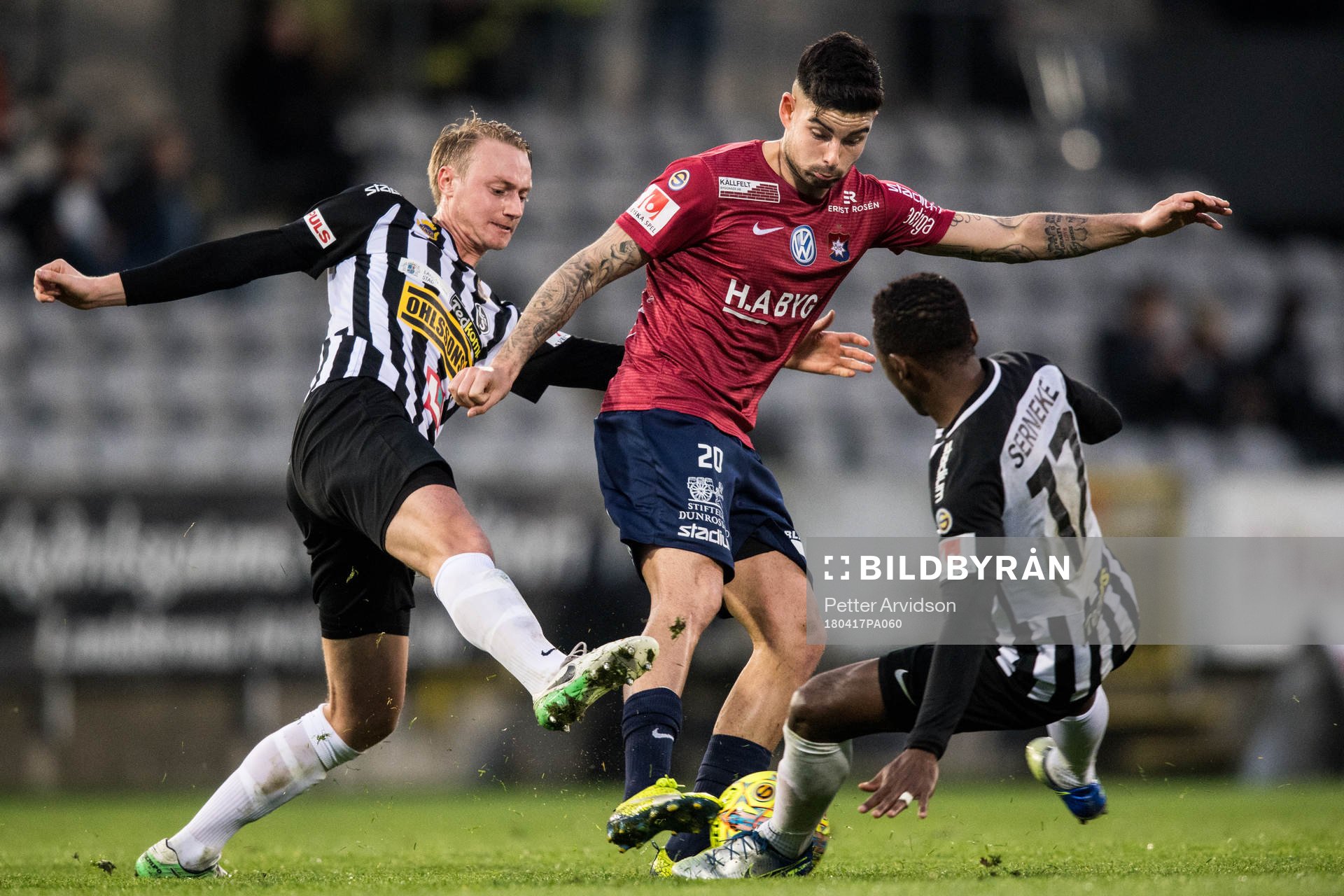 Örgrytes Diego Montiel mot Landskronas Måns Ekvall och