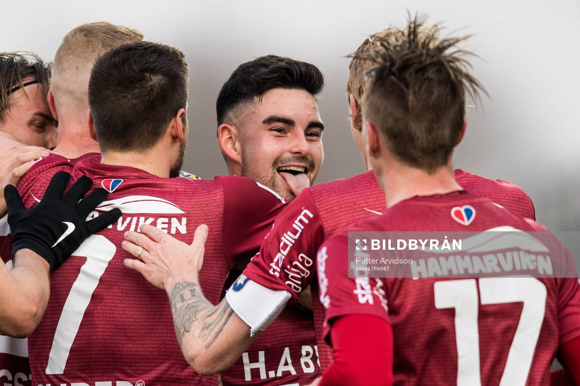 Örgrytes Diego Montiel jublar