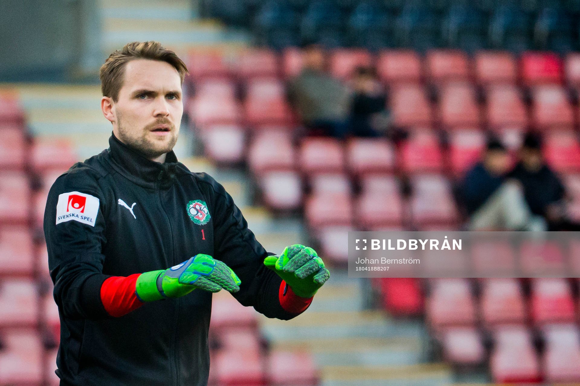 Örebros målvakt Oscar Jansson