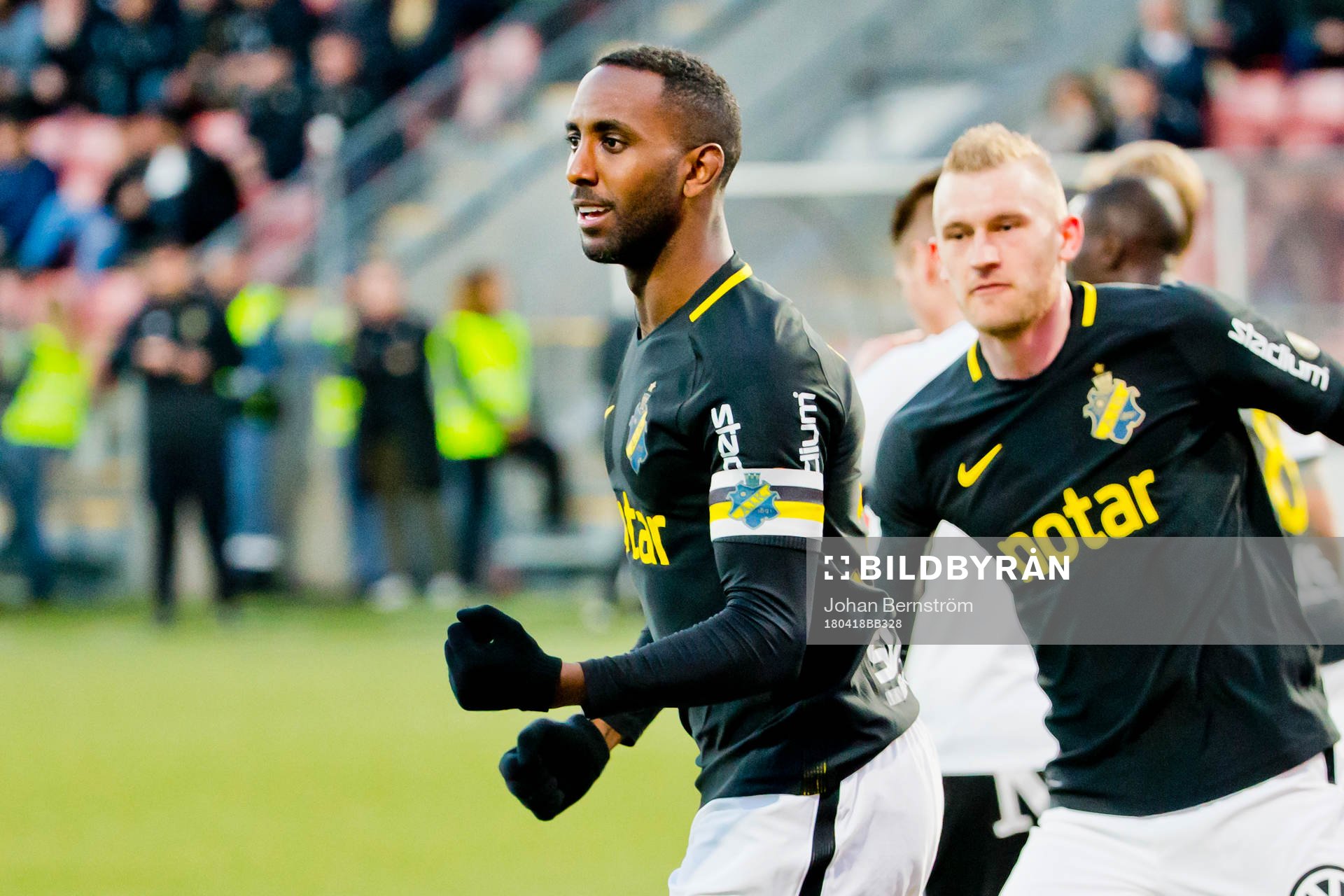 s Henok Goitom gör 1-1 och jublar