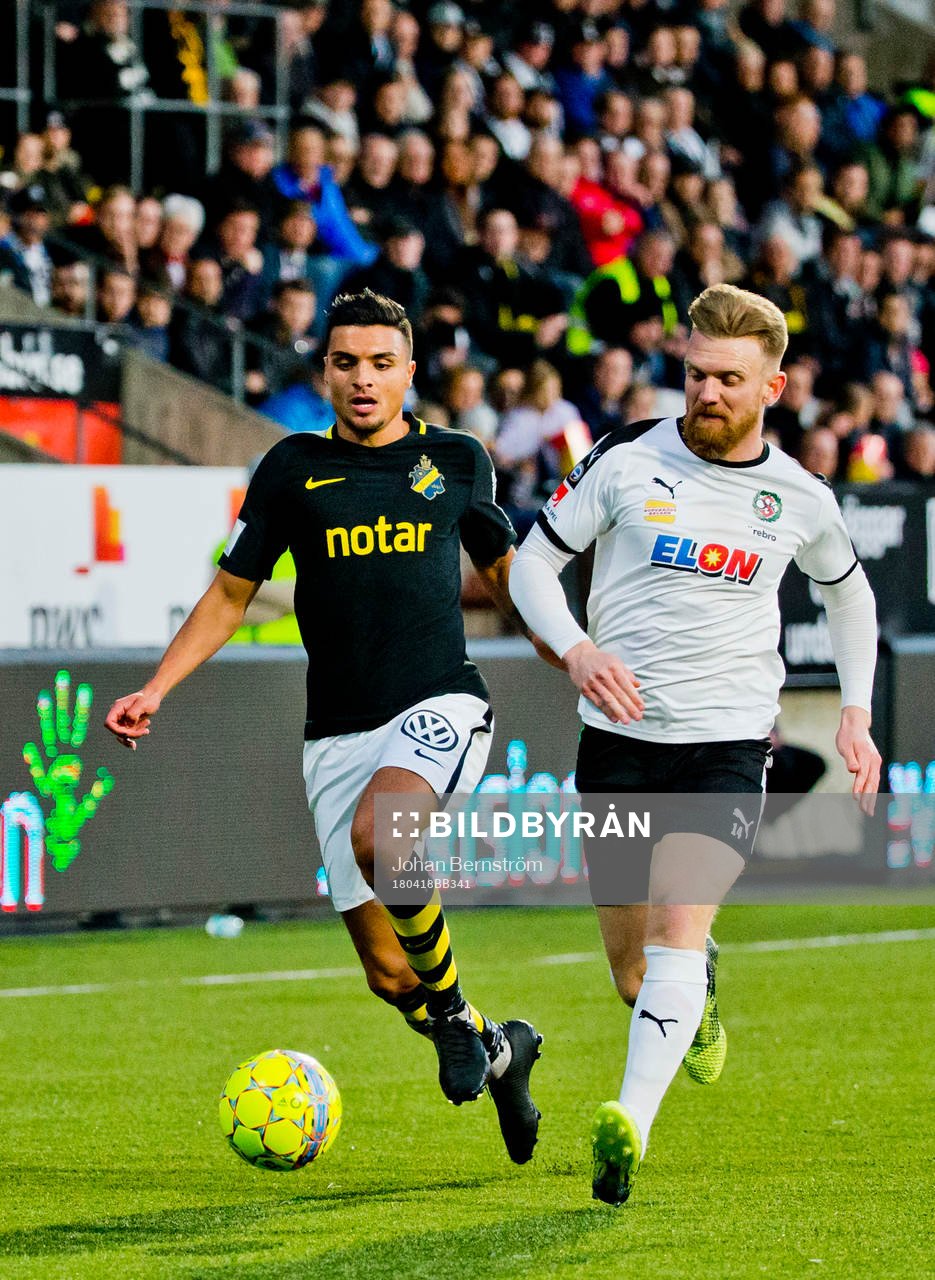 s Ahmed Yasin och Örebros Michael Almebäck