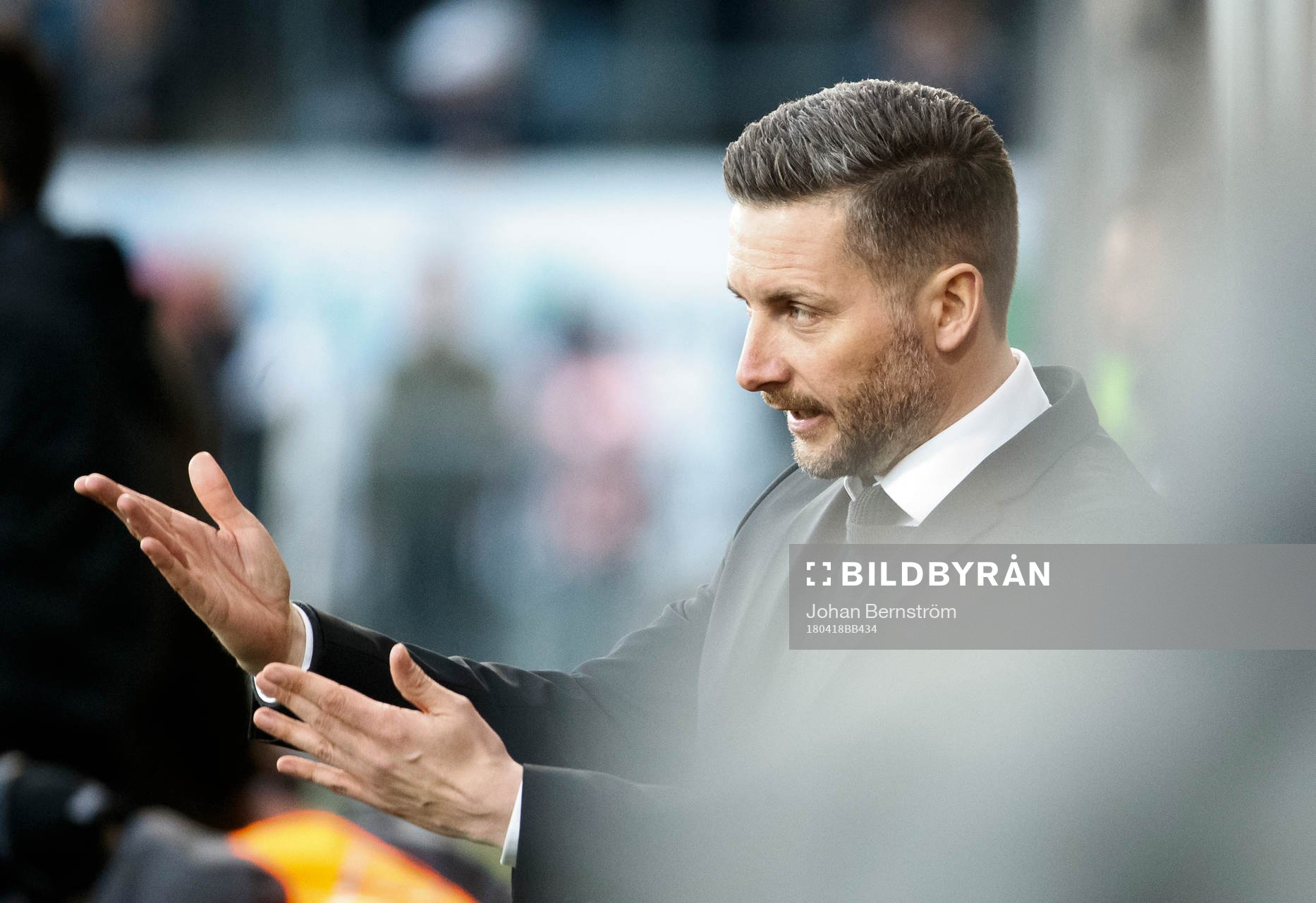 Örebros tränare Axel Kjäll