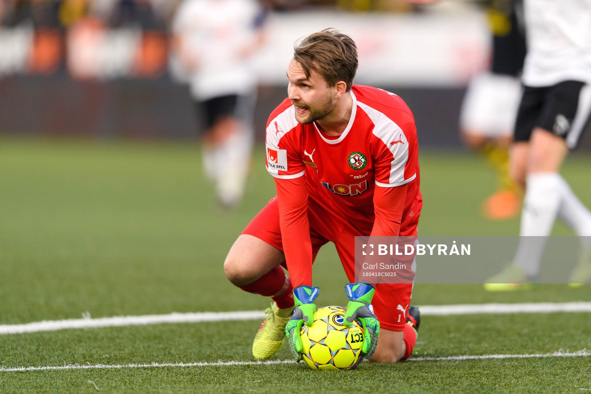 Örebros målvakt Oscar Jansson