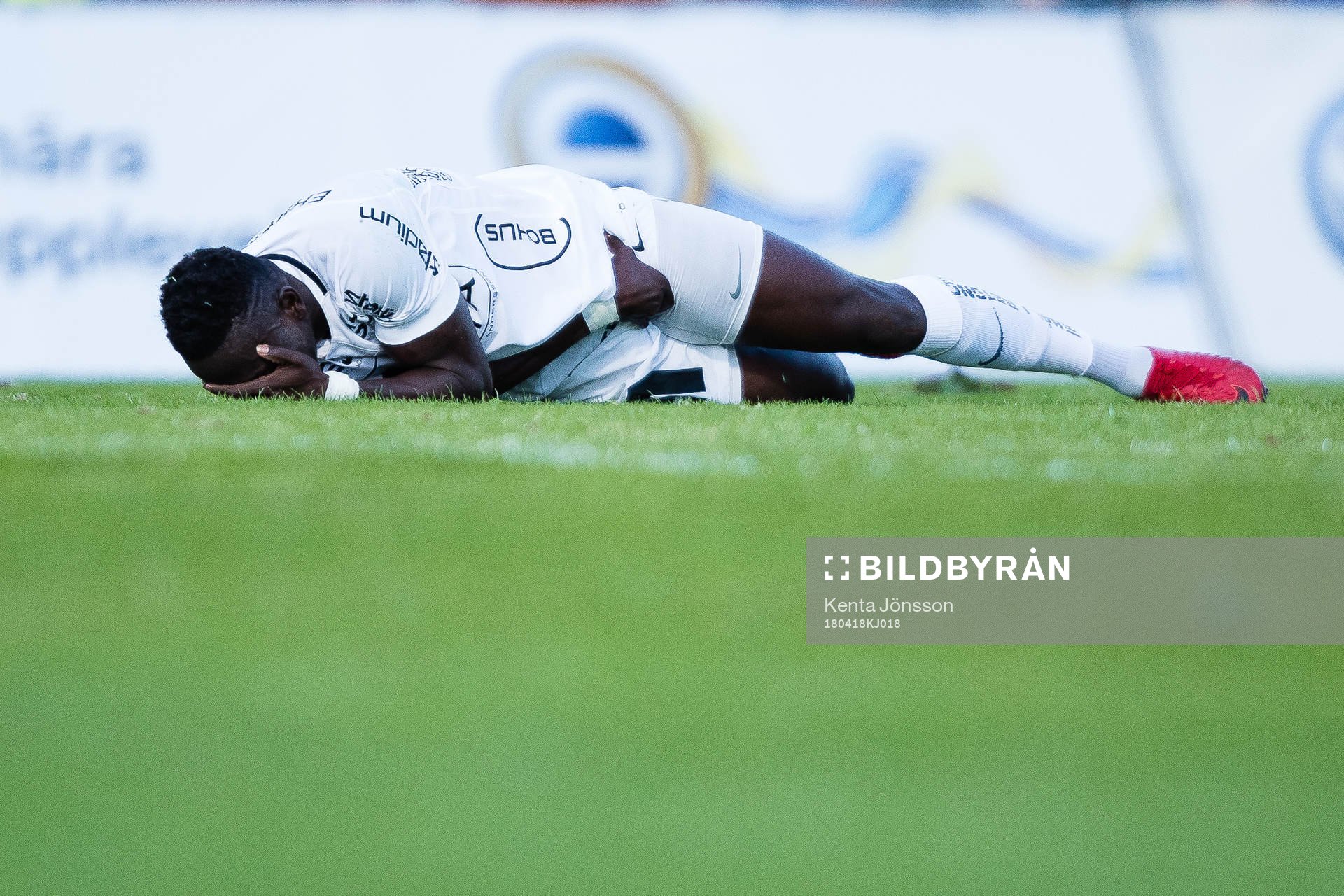 Häckens Alhassan Kamara har skadat sig