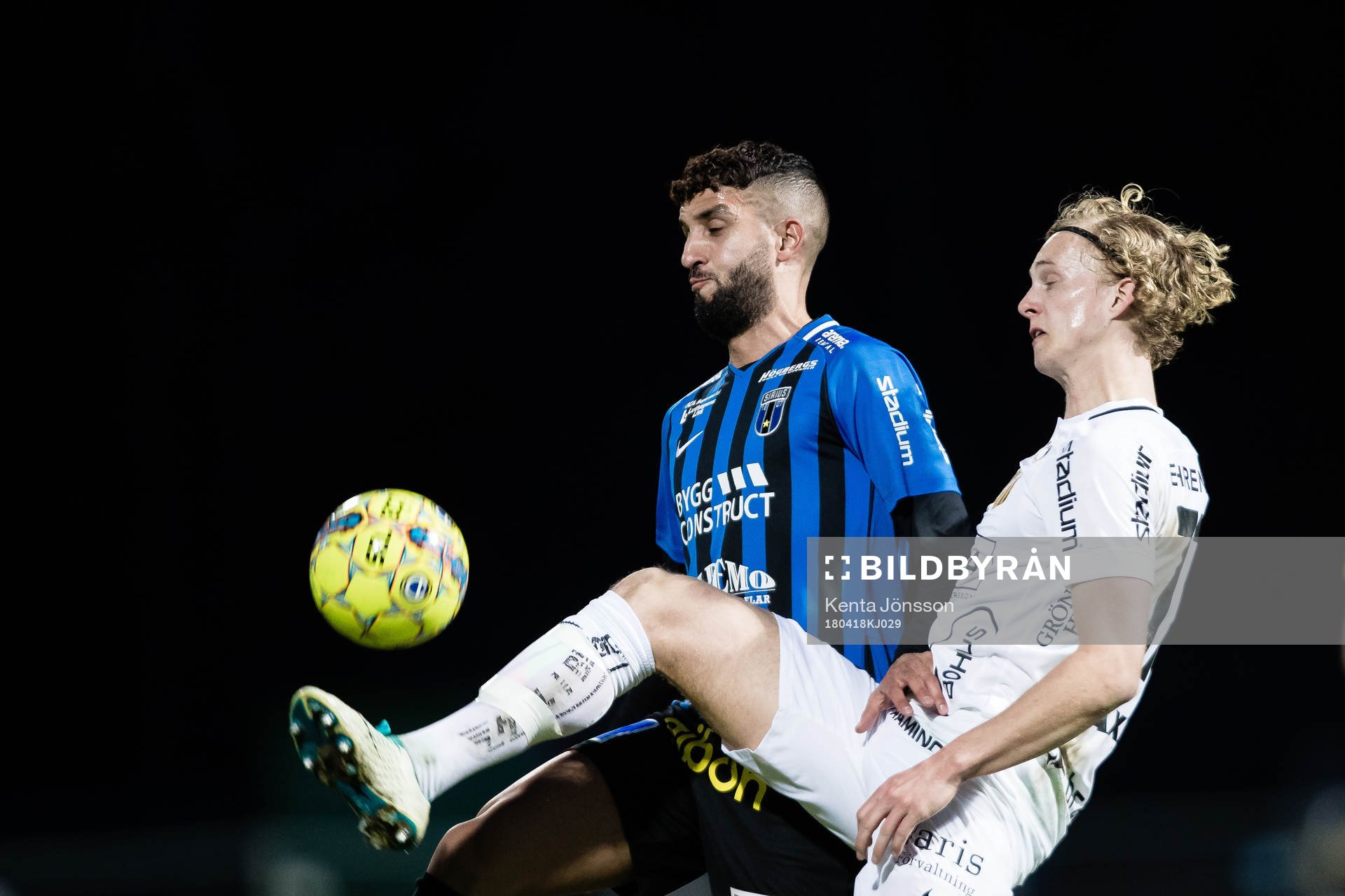 Häckens Gustav Berggren och Sirius Omar Eddahri