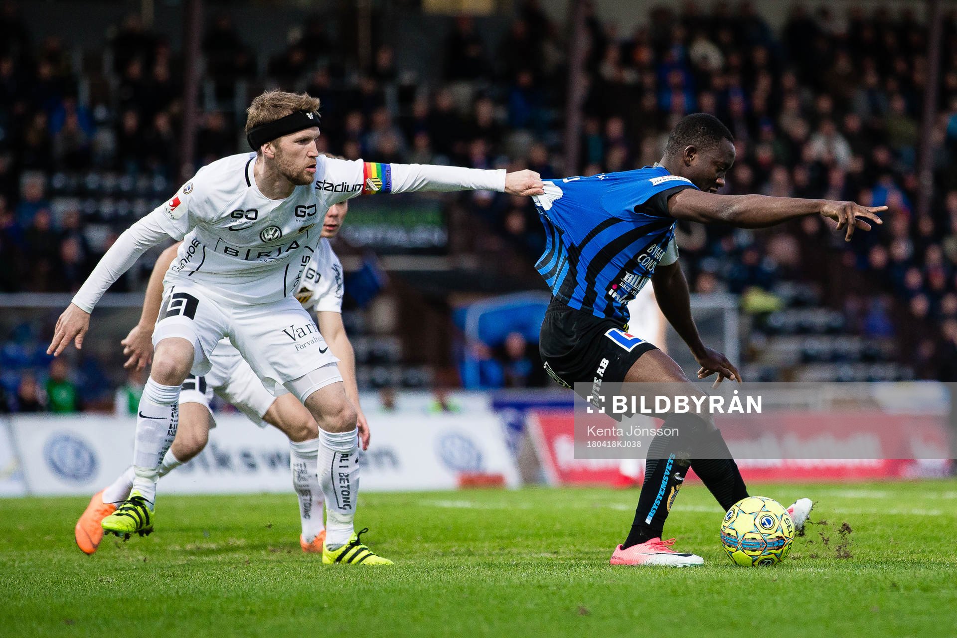 Häckens Rasmus Lindgren och Sirius Moses Ogbu