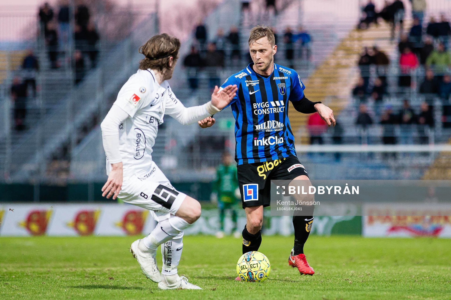 Sirius Christer Gustafsson och Häckens Erik Friberg