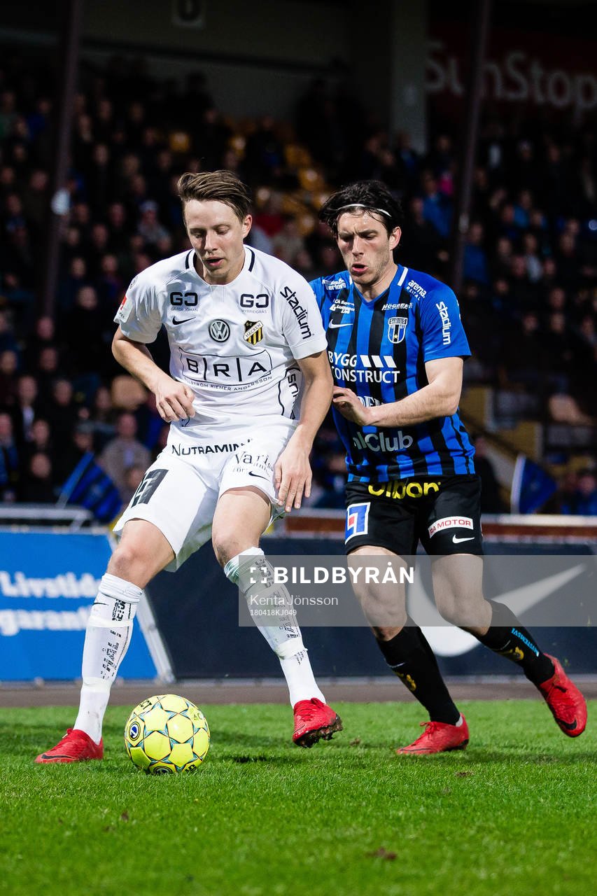 Häckens Viktor Lundberg och Sirius Ian Sirelius