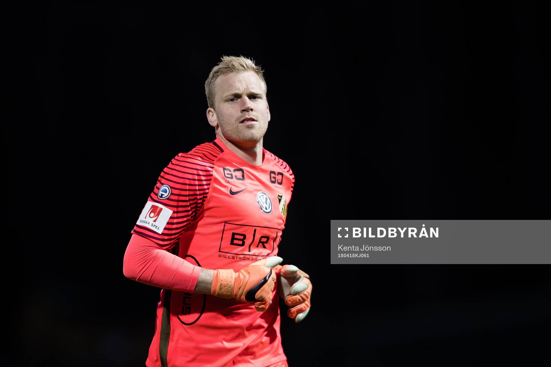 Häckens målvakt Peter Abrahamsson
