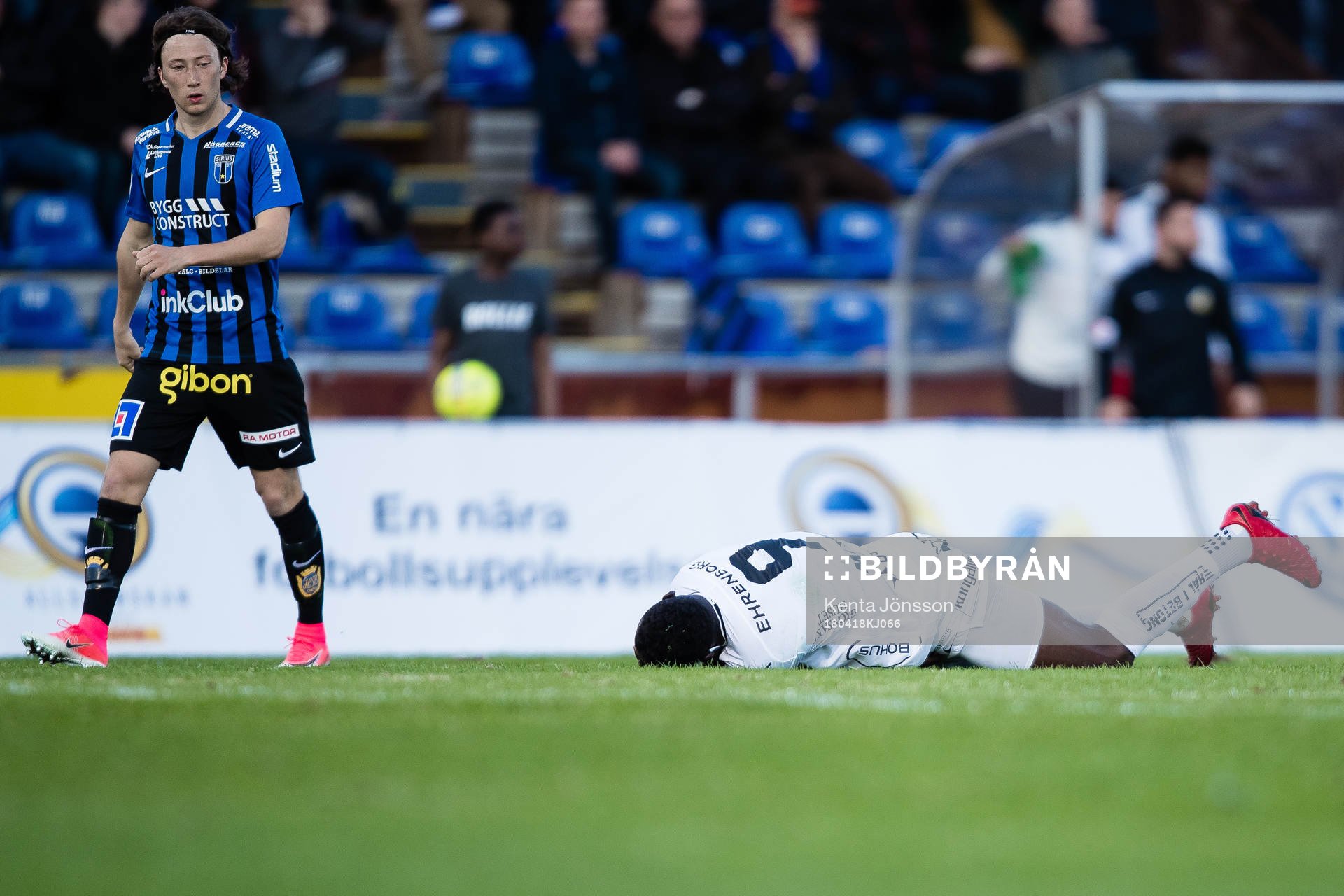 Häckens Alhassan Kamara har skadat sig
