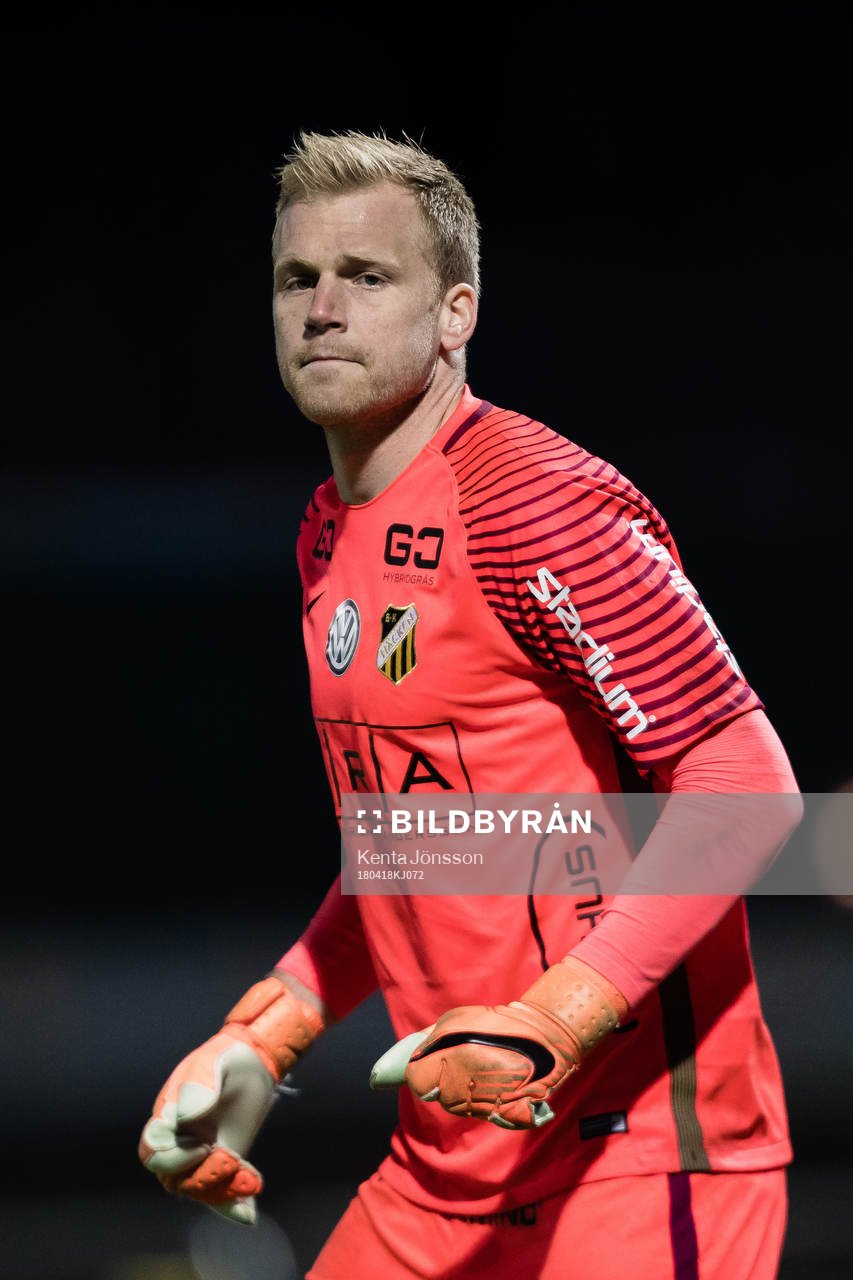 Häckens målvakt Peter Abrahamsson