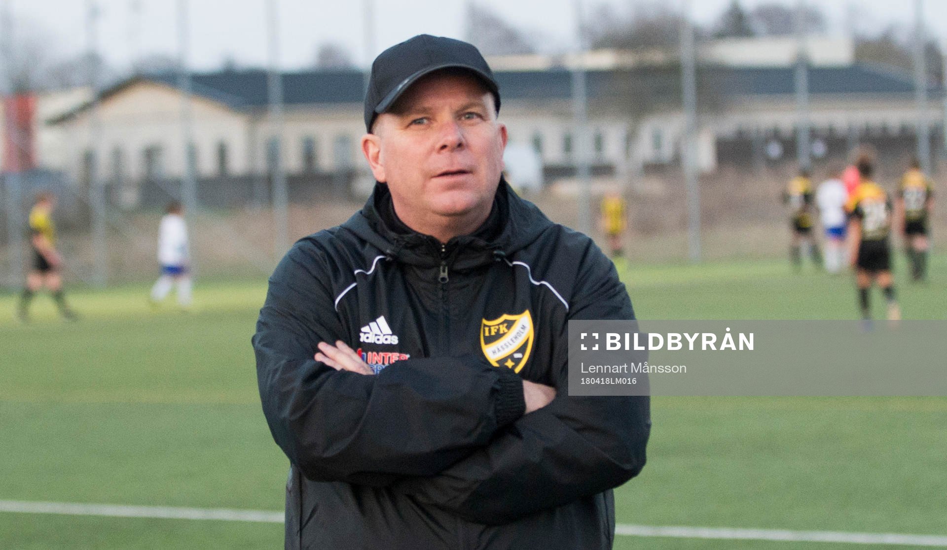 IFK Hässleholms ungdomsledare Johnny Dahlqvist i