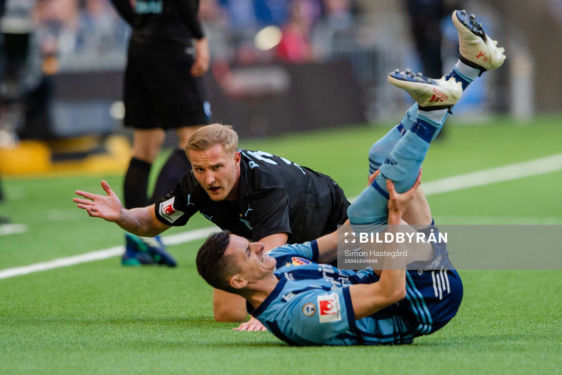 Malmö FFs Franz Brorsson reagerar