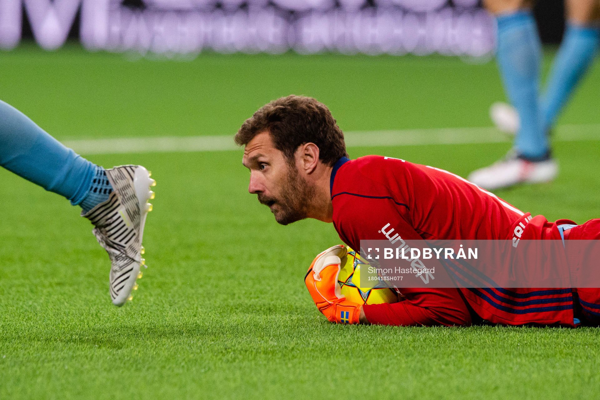Djurgårdens målvakt Andreas Isaksson