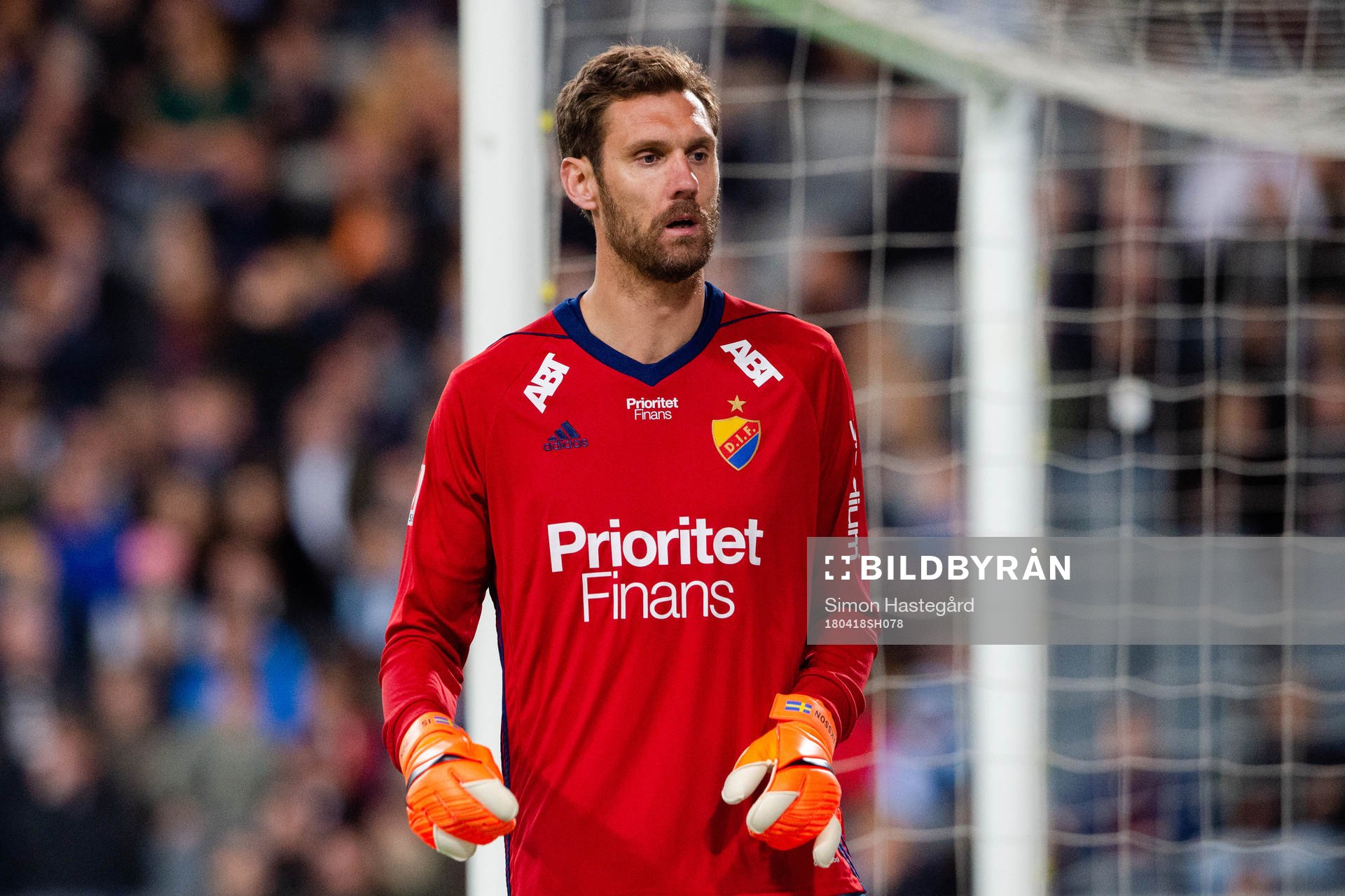 Djurgårdens målvakt Andreas Isaksson