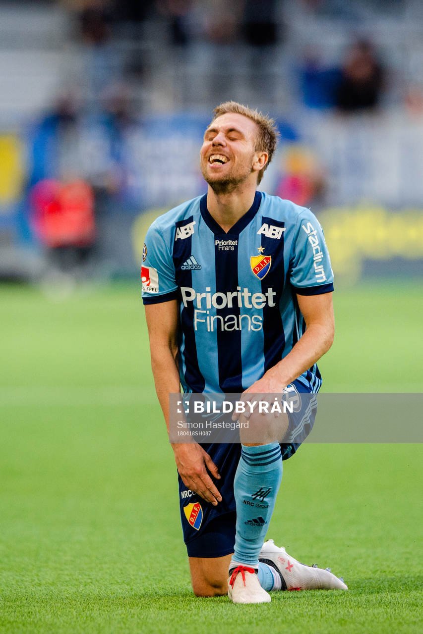 Djurgårdens Jonathan Ring deppar