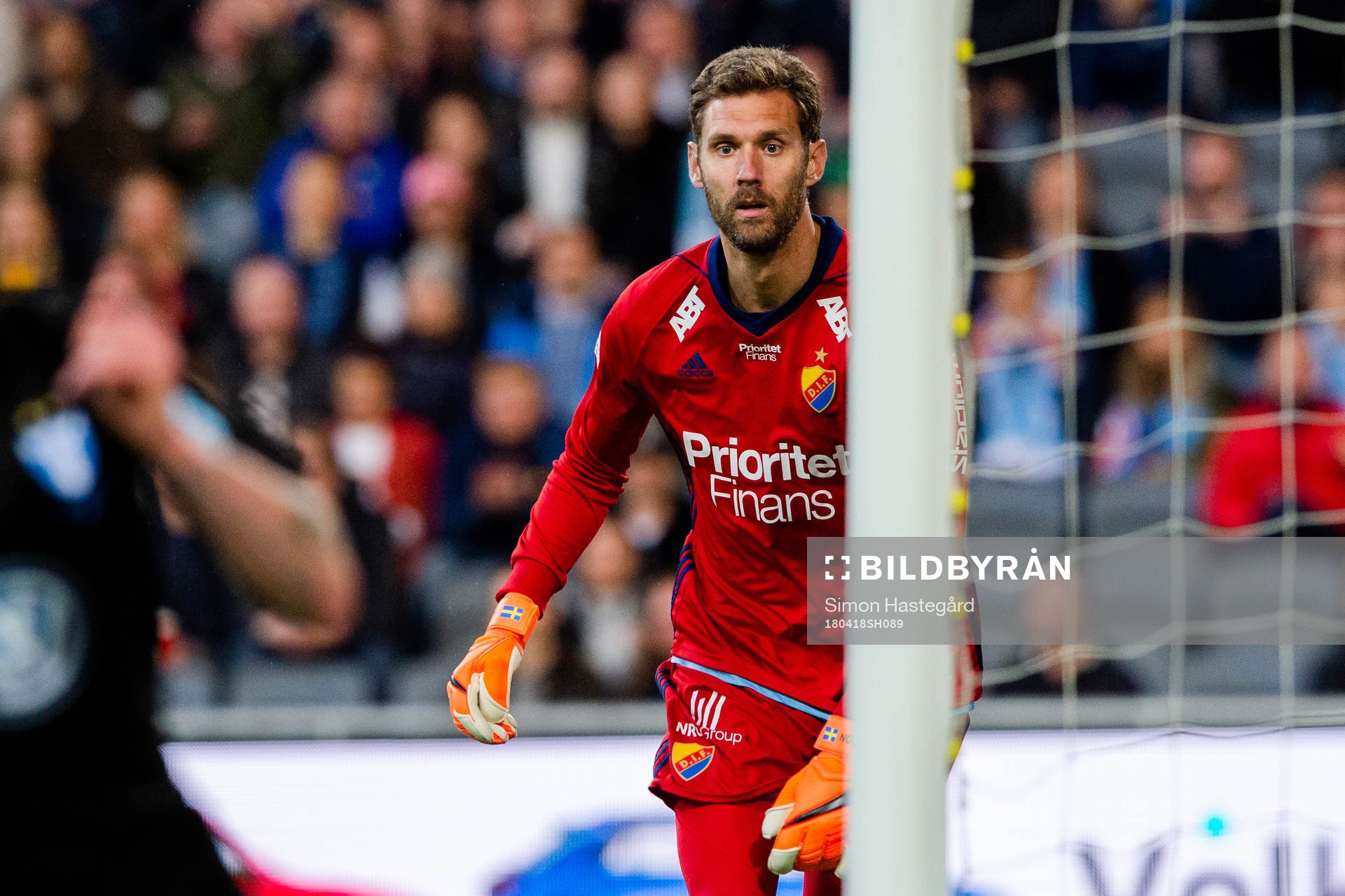Djurgårdens målvakt Andreas Isaksson