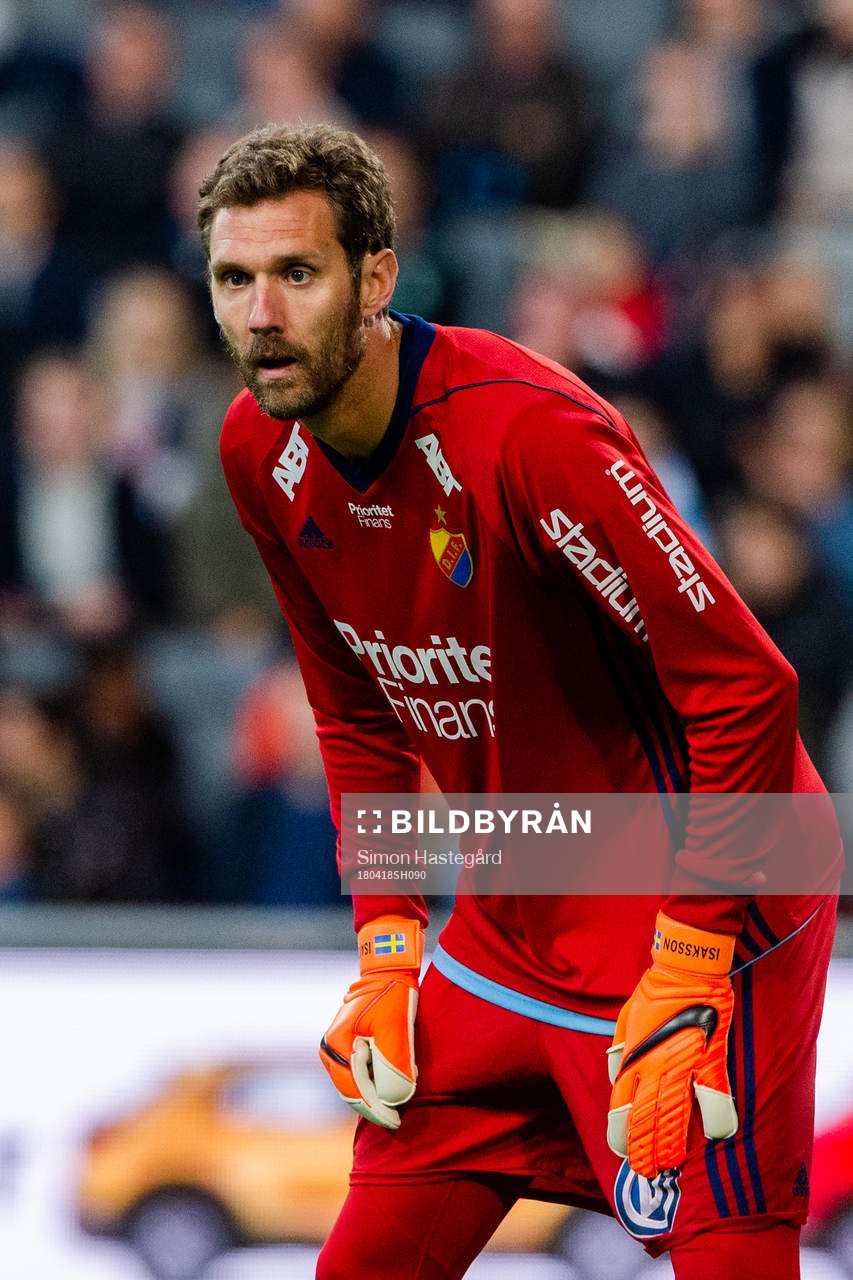 Djurgårdens målvakt Andreas Isaksson