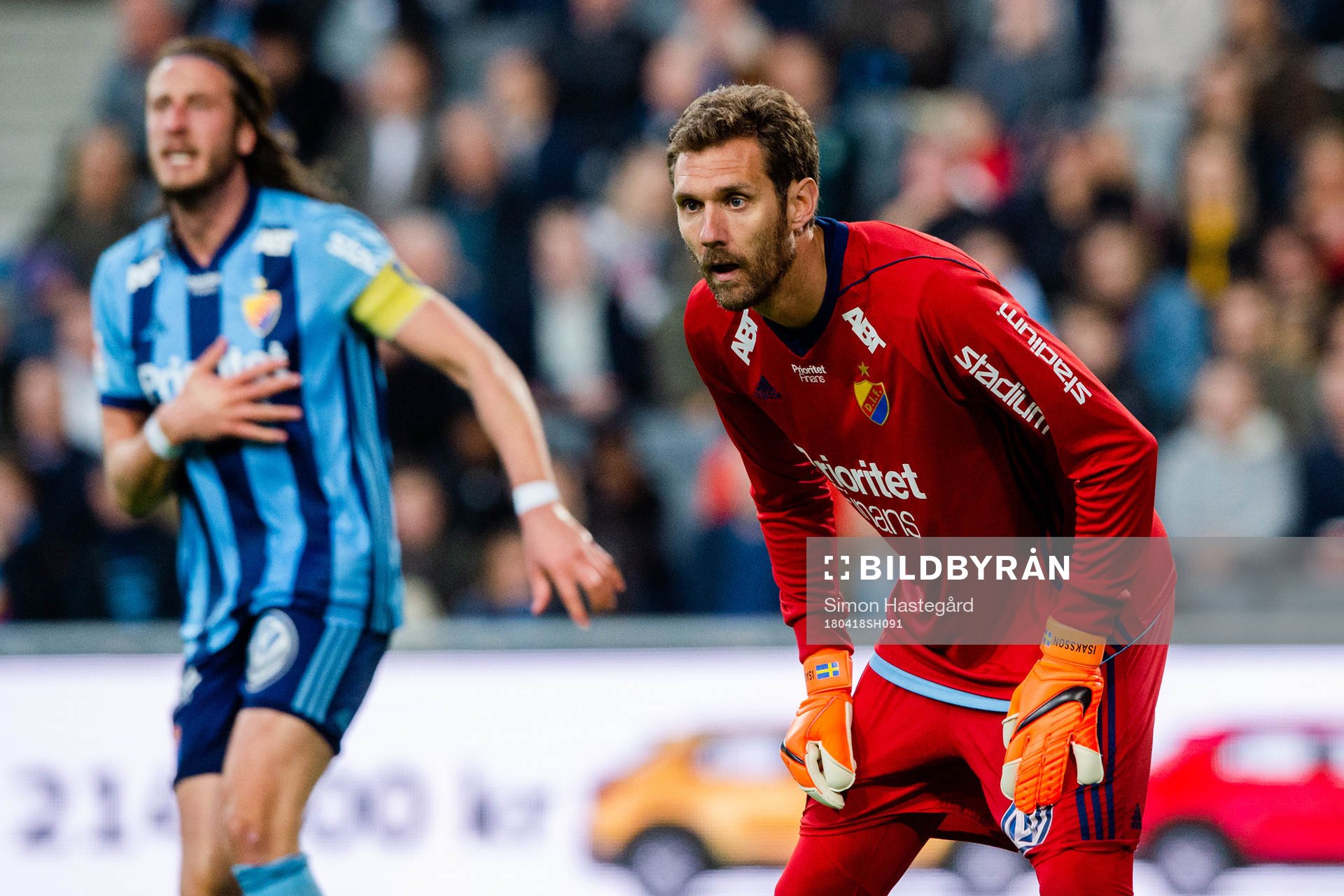 Djurgårdens målvakt Andreas Isaksson