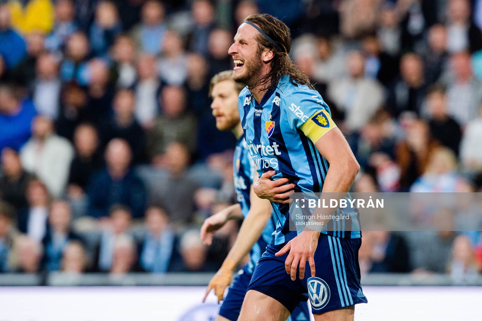 Djurgårdens Jonas Olsson har ont