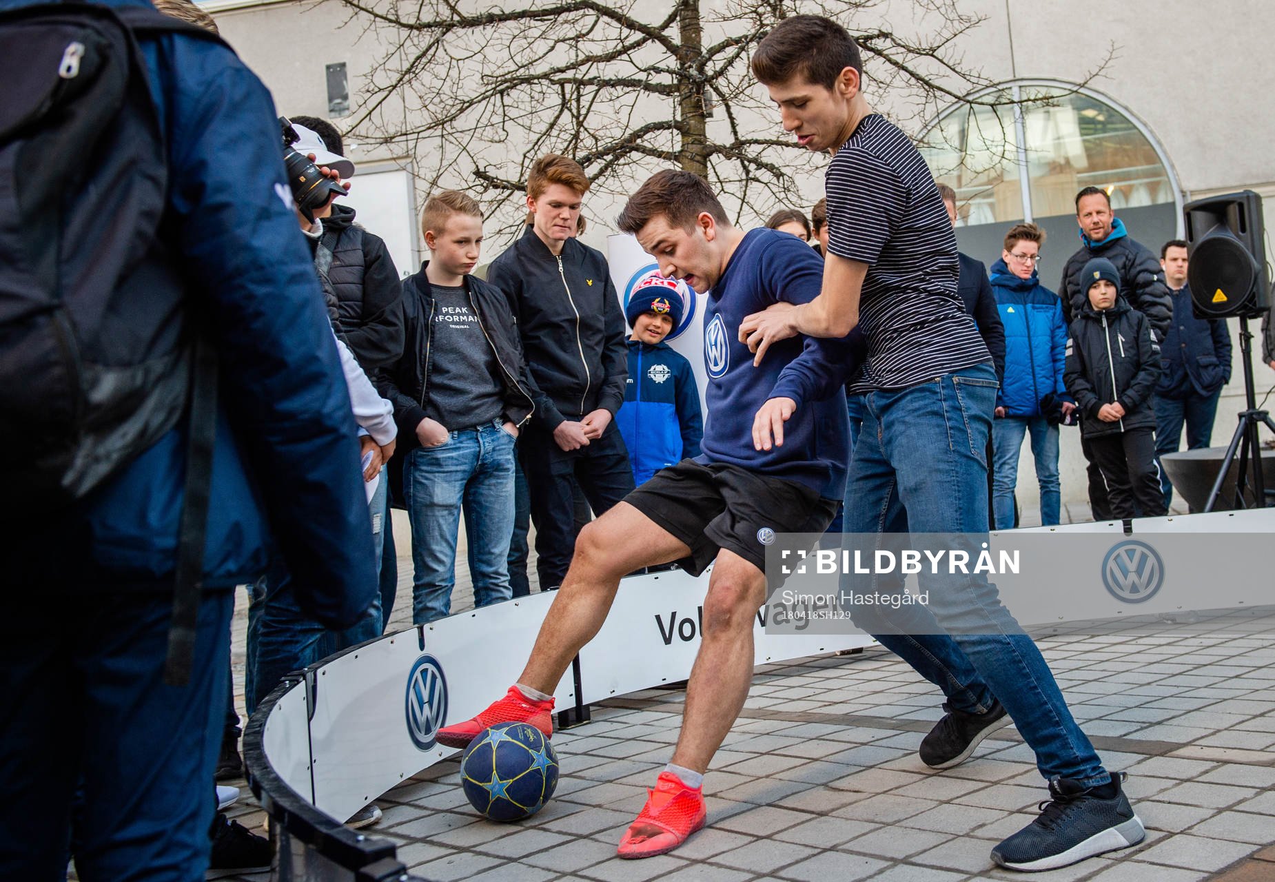 SkillTwins Josef och Jakob El-Zein med en uppvisning