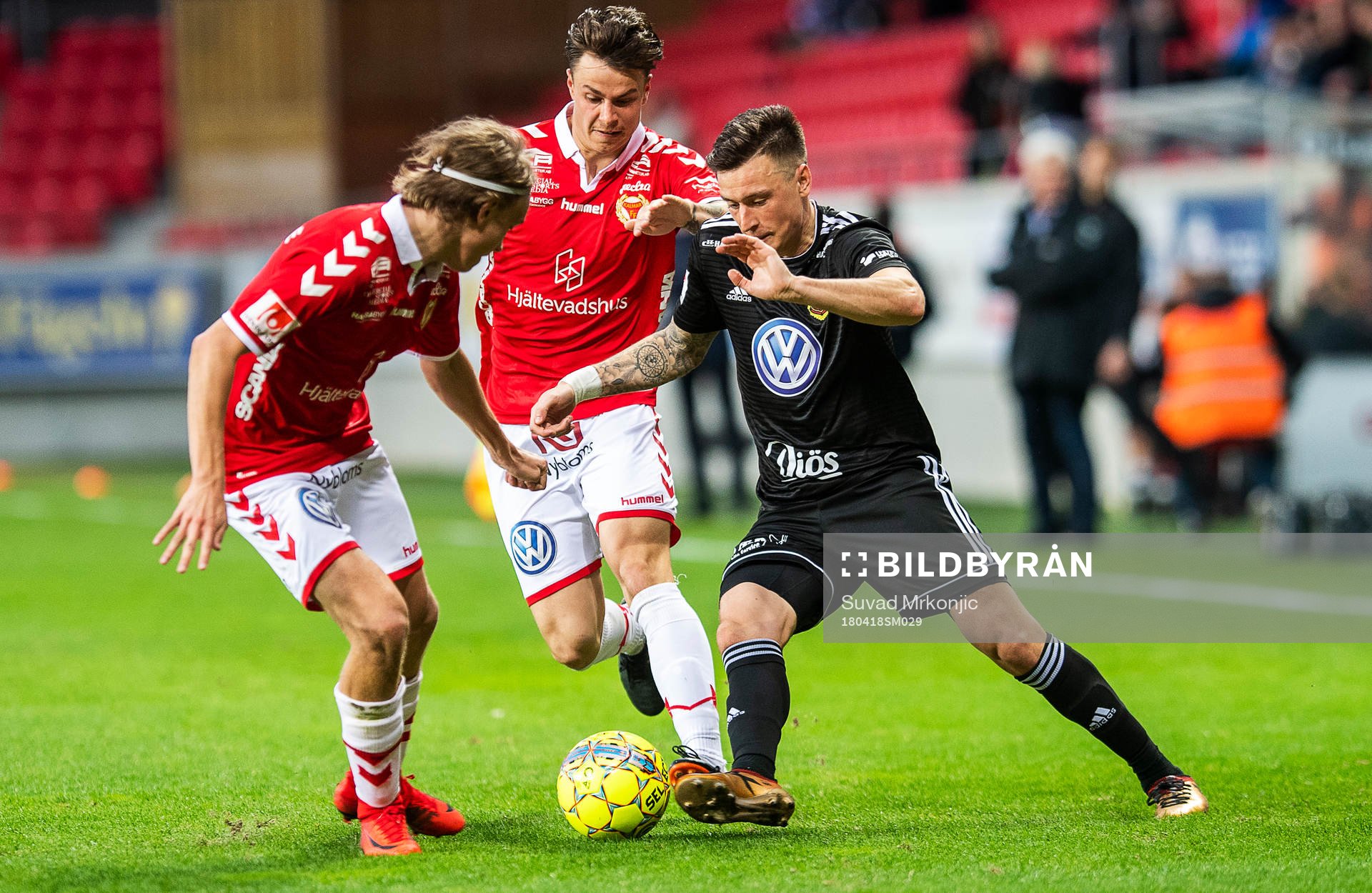 Kalmars Isak Magnusson och Melker Hallberg samt Östersunds