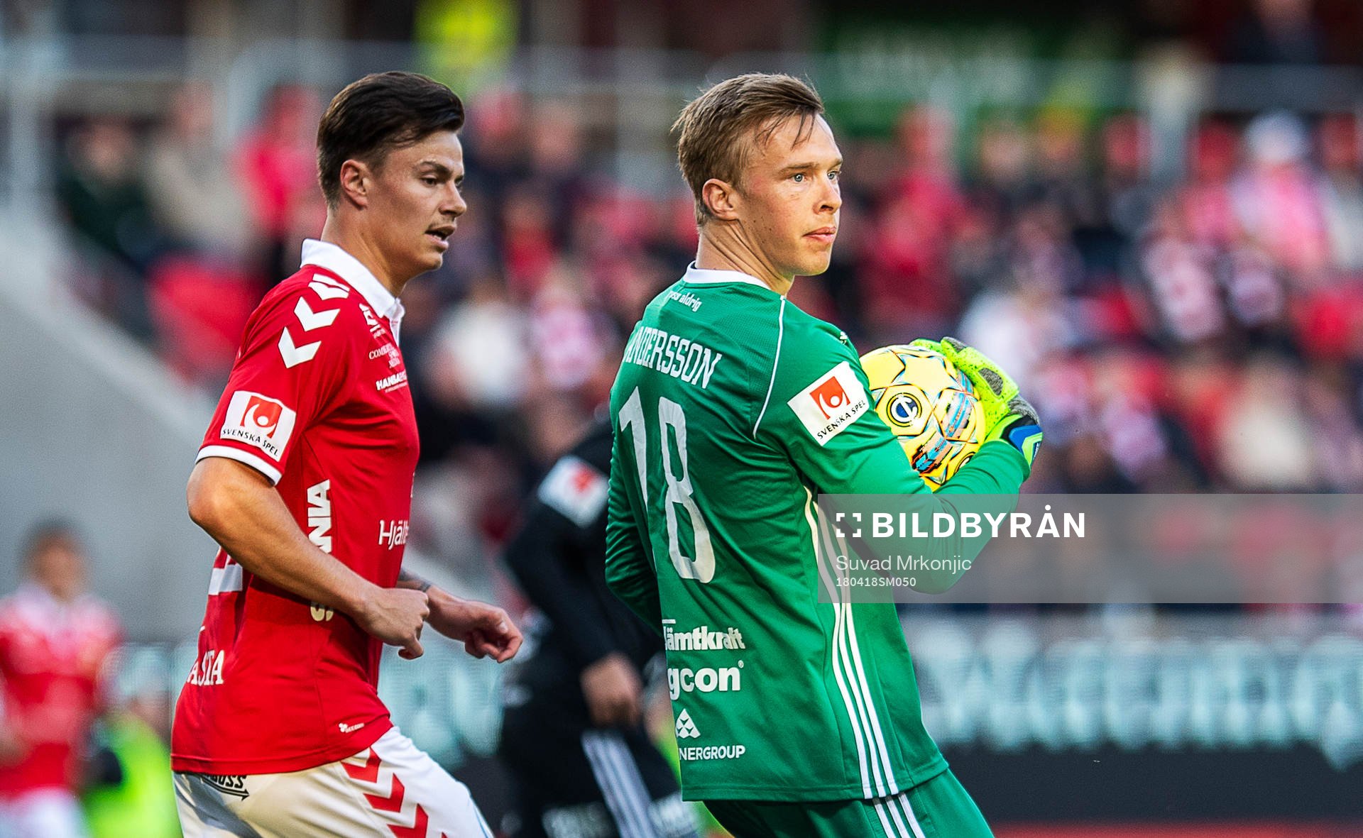 Östersunds målvakt Andreas Andersson