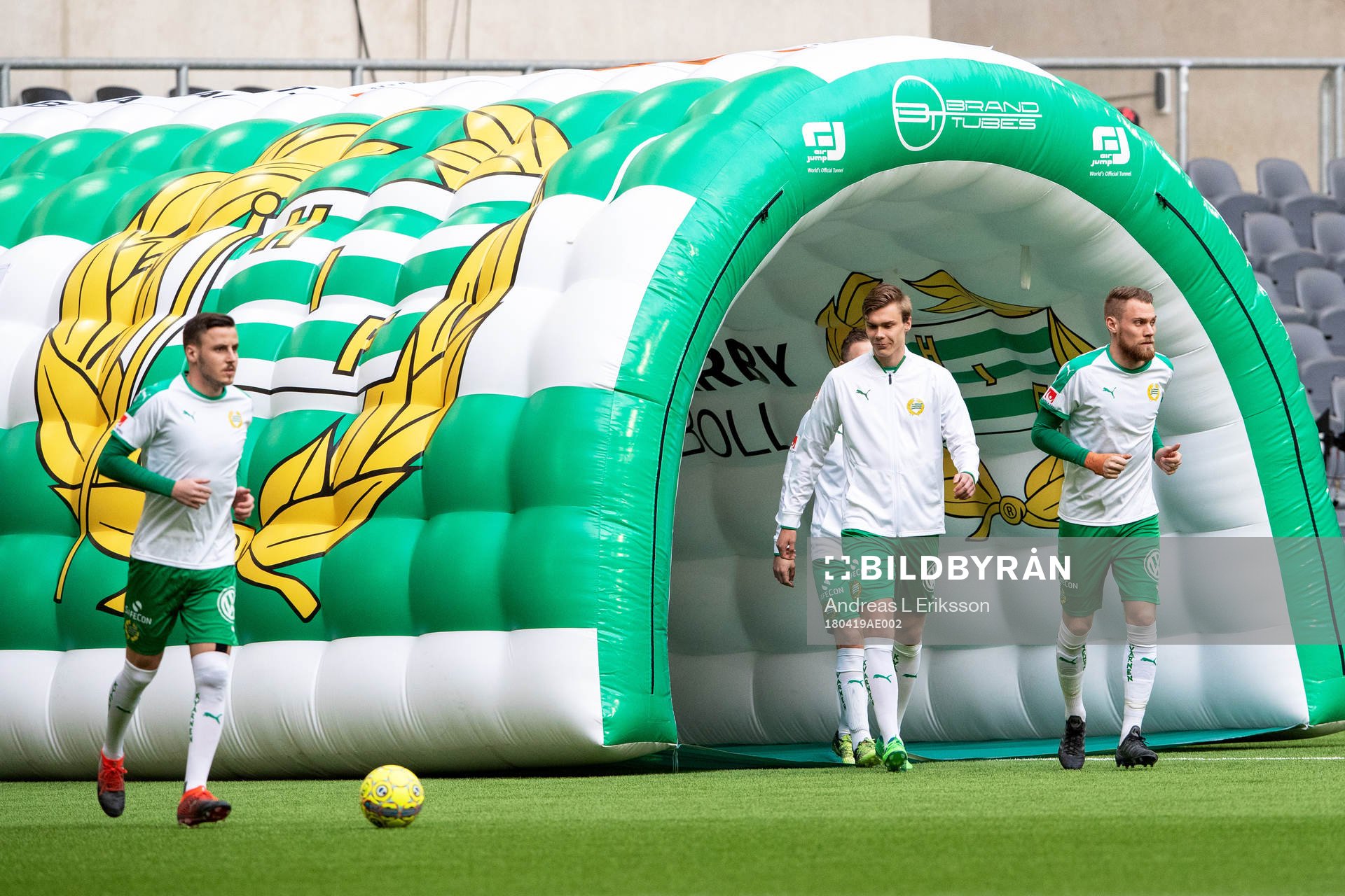 Hammarbys Jeppe Andersen, Marcus Degerlund och David