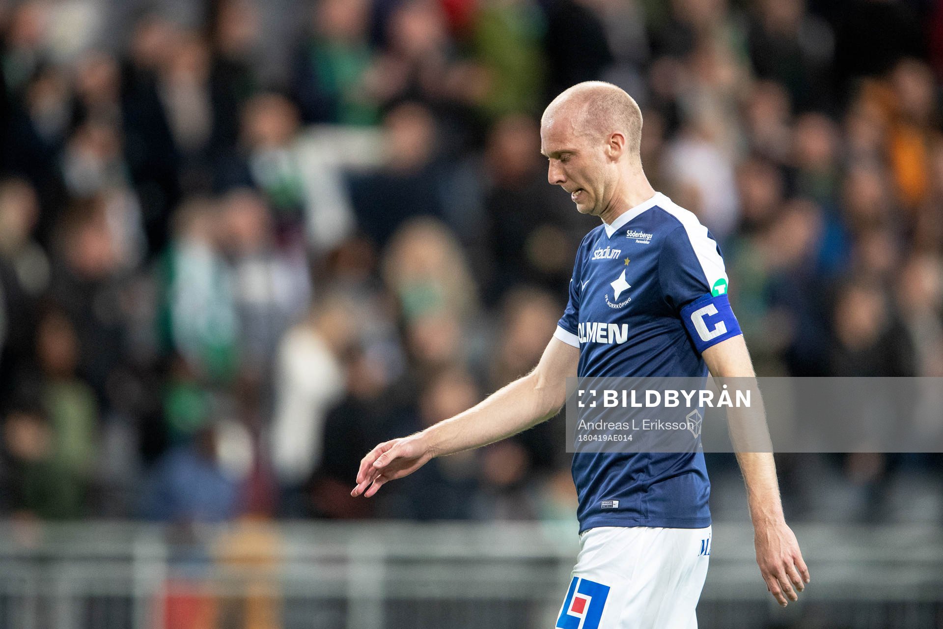Norrköpings Andreas Johansson deppar