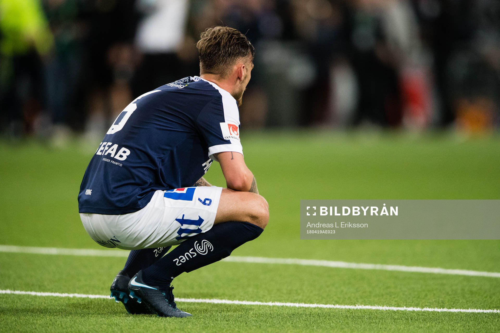 Norrköpings Linus Wahlqvist deppar