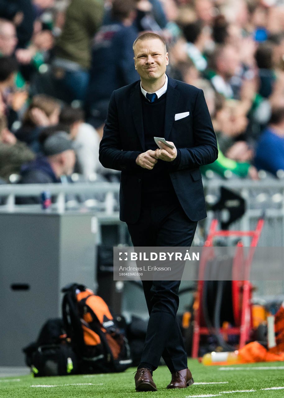 Hammarbys tränare Stefan Billborn