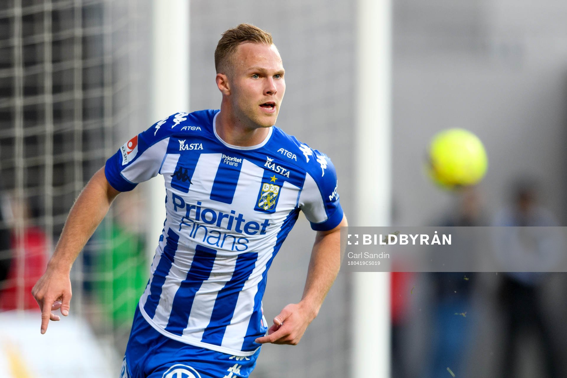 IFK Göteborgs Gustav Engvall jublar