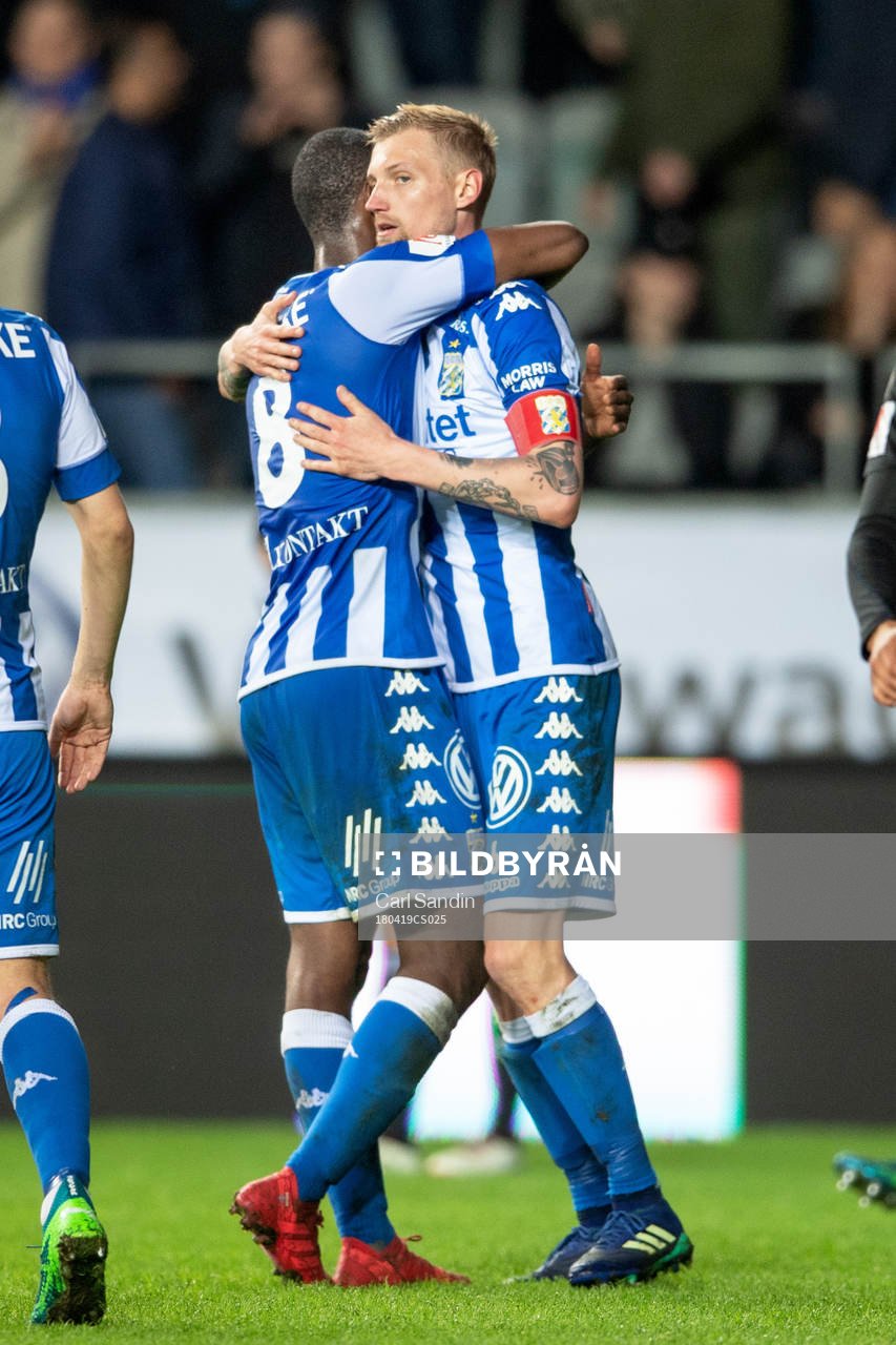 IFK Göteborgs Vajebah Kaliefah Sakor och Sebastian