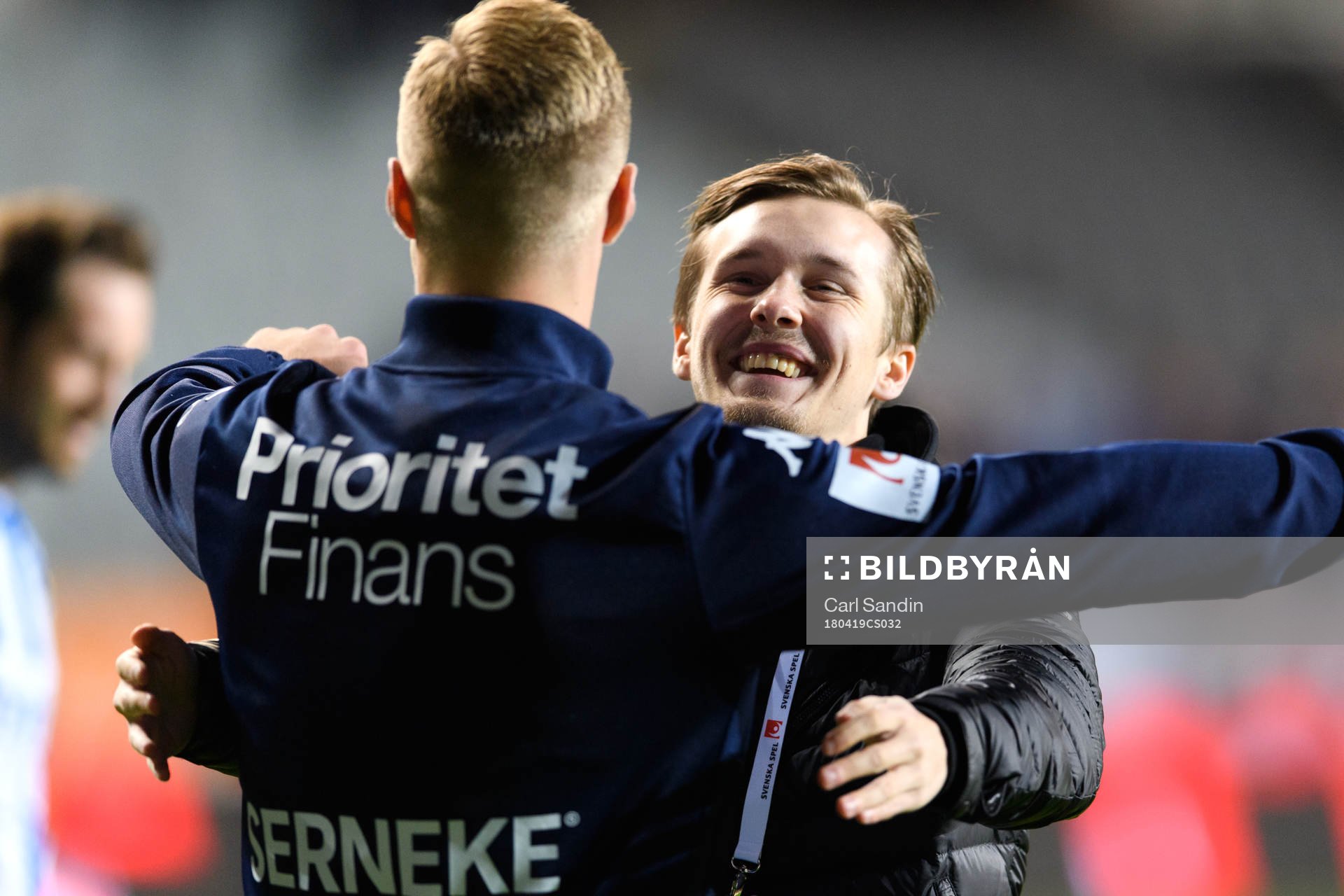 IFK Göteborgs Patrik Karlsson Lagemyr kramar om Gustav