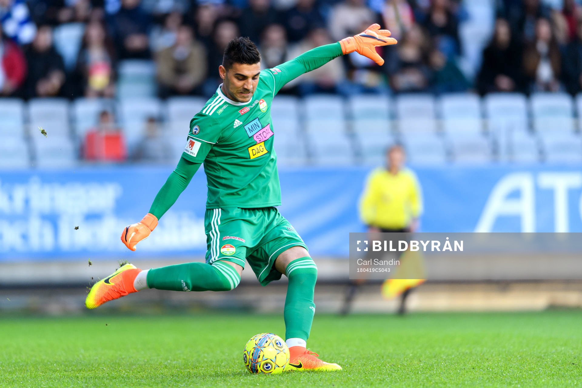 Dalkurds målvakt Abdulaziz Demircan