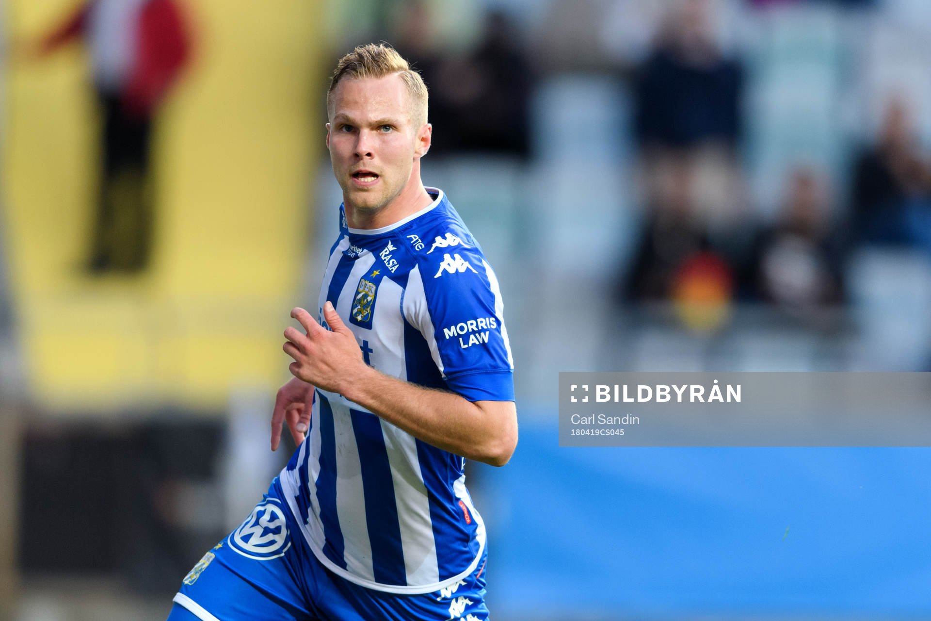 IFK Göteborgs Gustav Engvall jublar