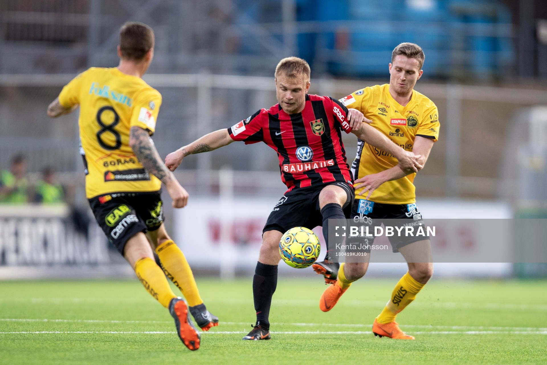 Brommapojkarnas Christopher Brandeborn och Elfsborgs Samuel