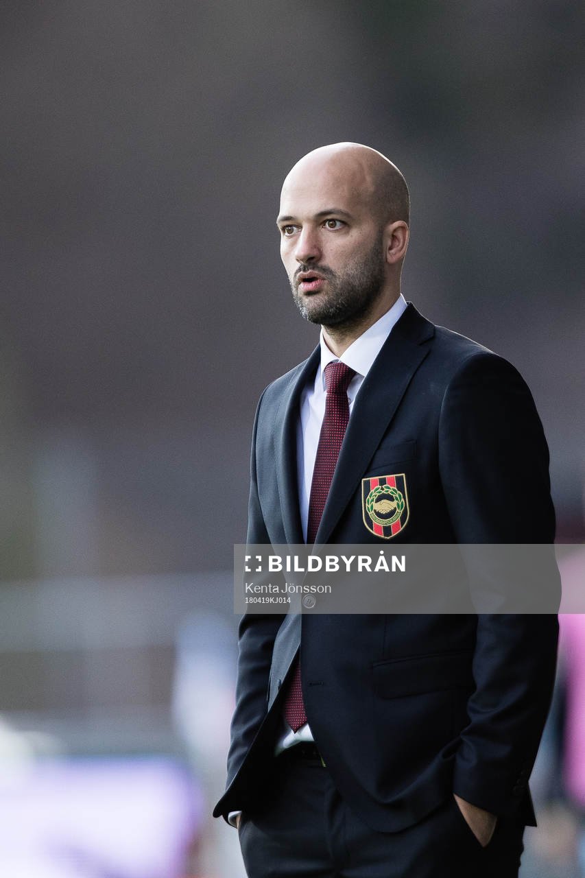 Brommapojkarnas tränare Luis Pimenta
