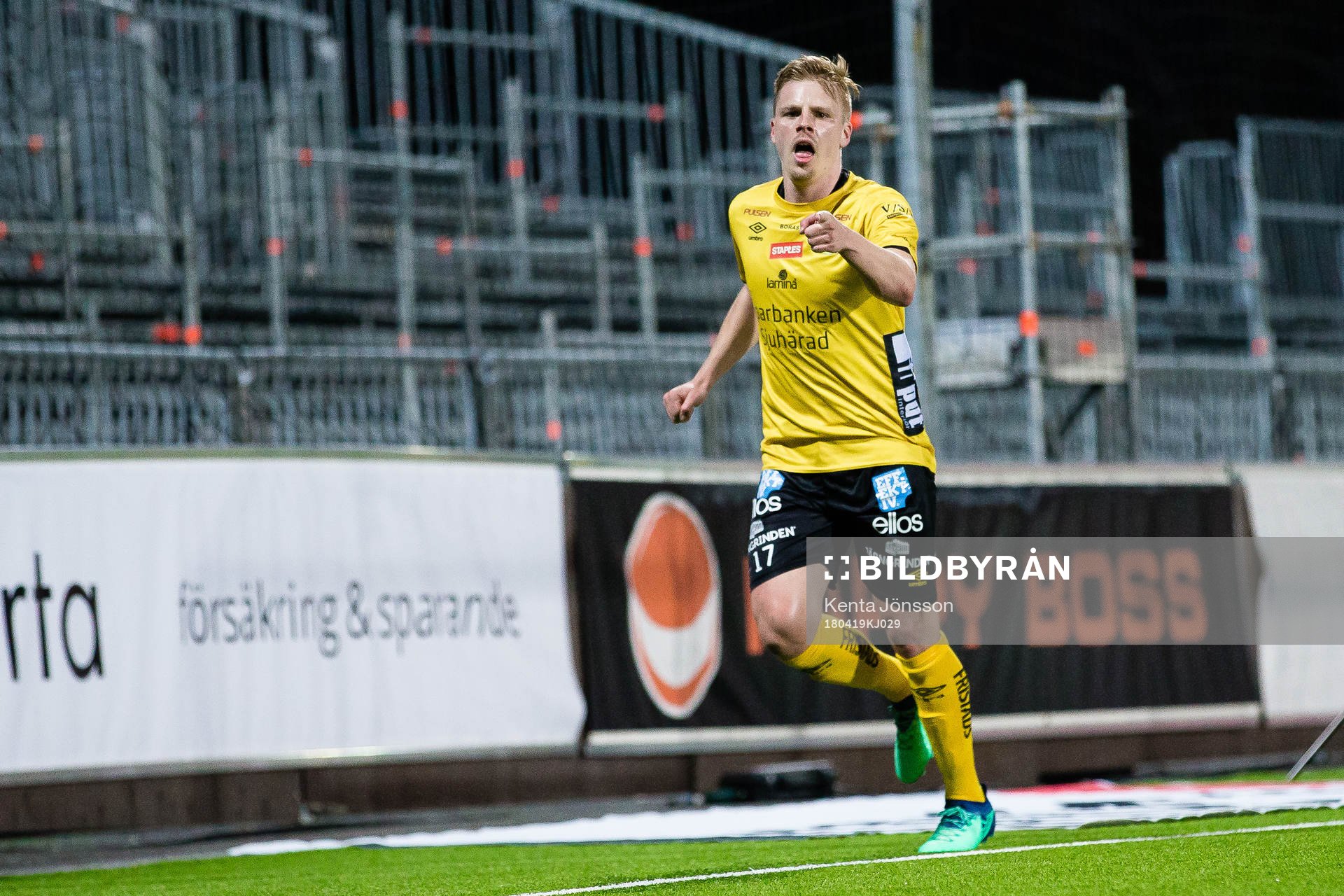 Elfsborgs Per Frick jublar