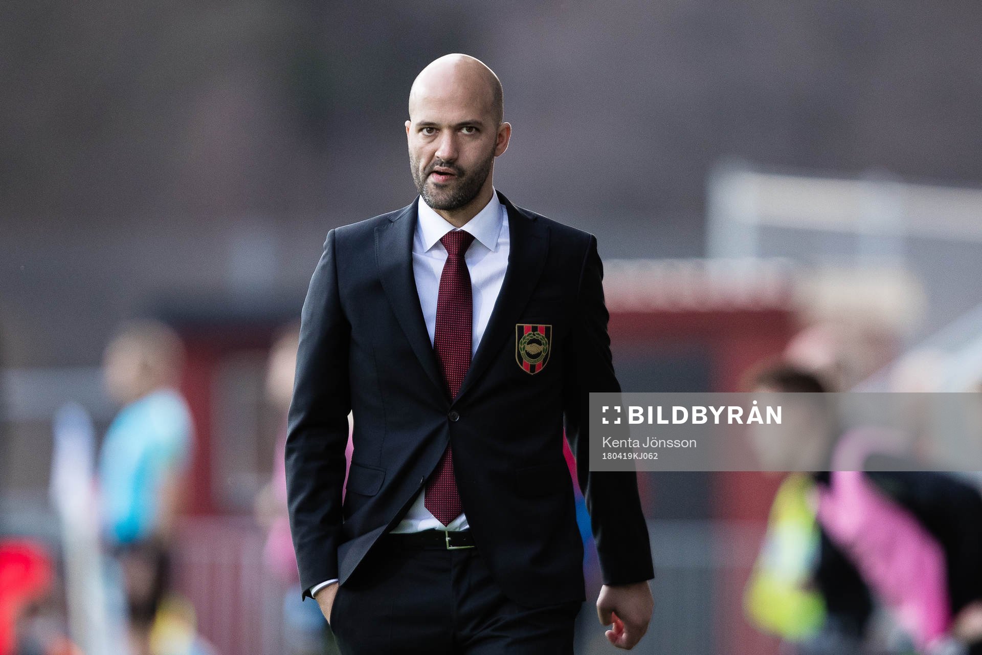 Brommapojkarnas tränare Luis Pimenta