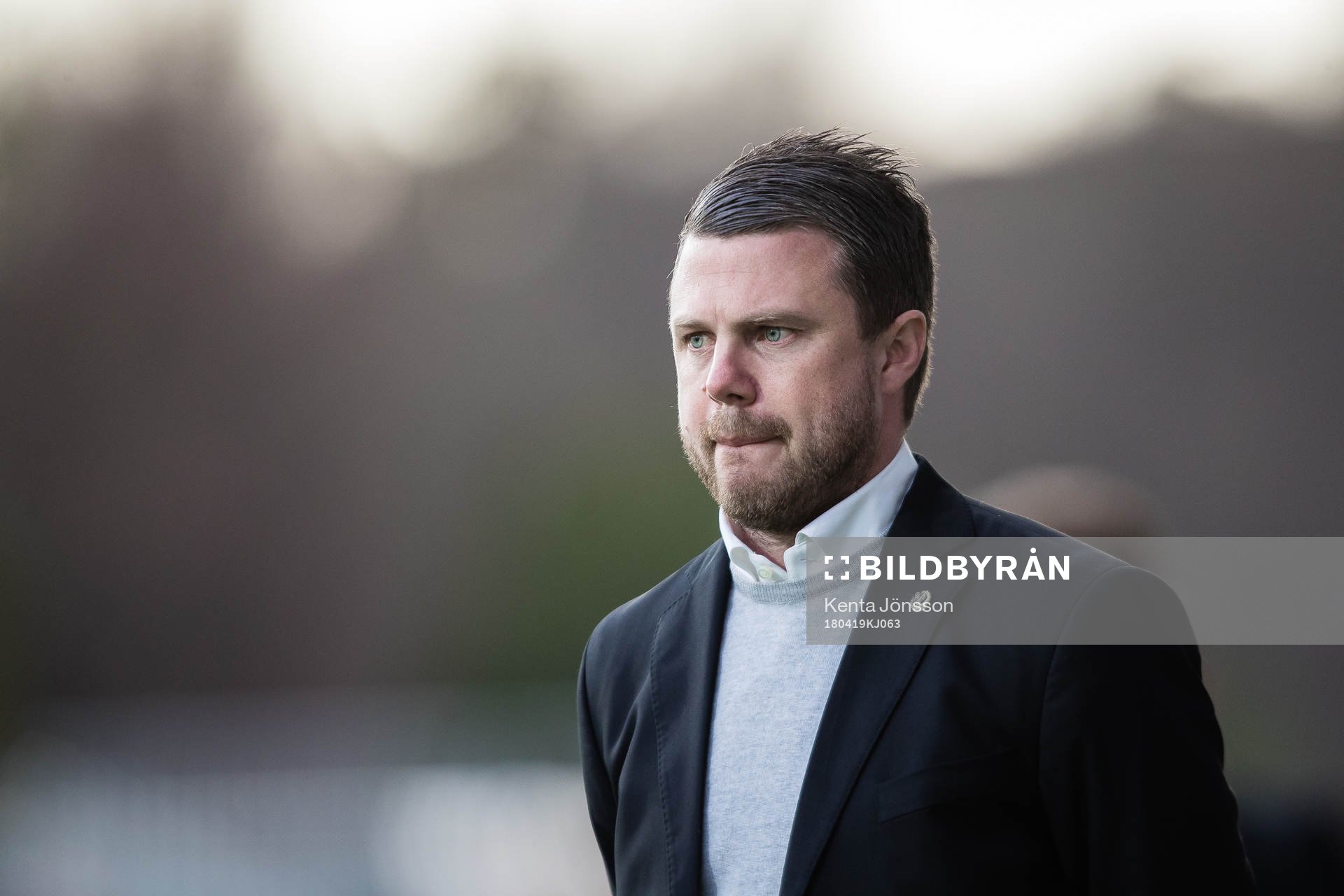 Elfsborgs manager Jimmy Thelin