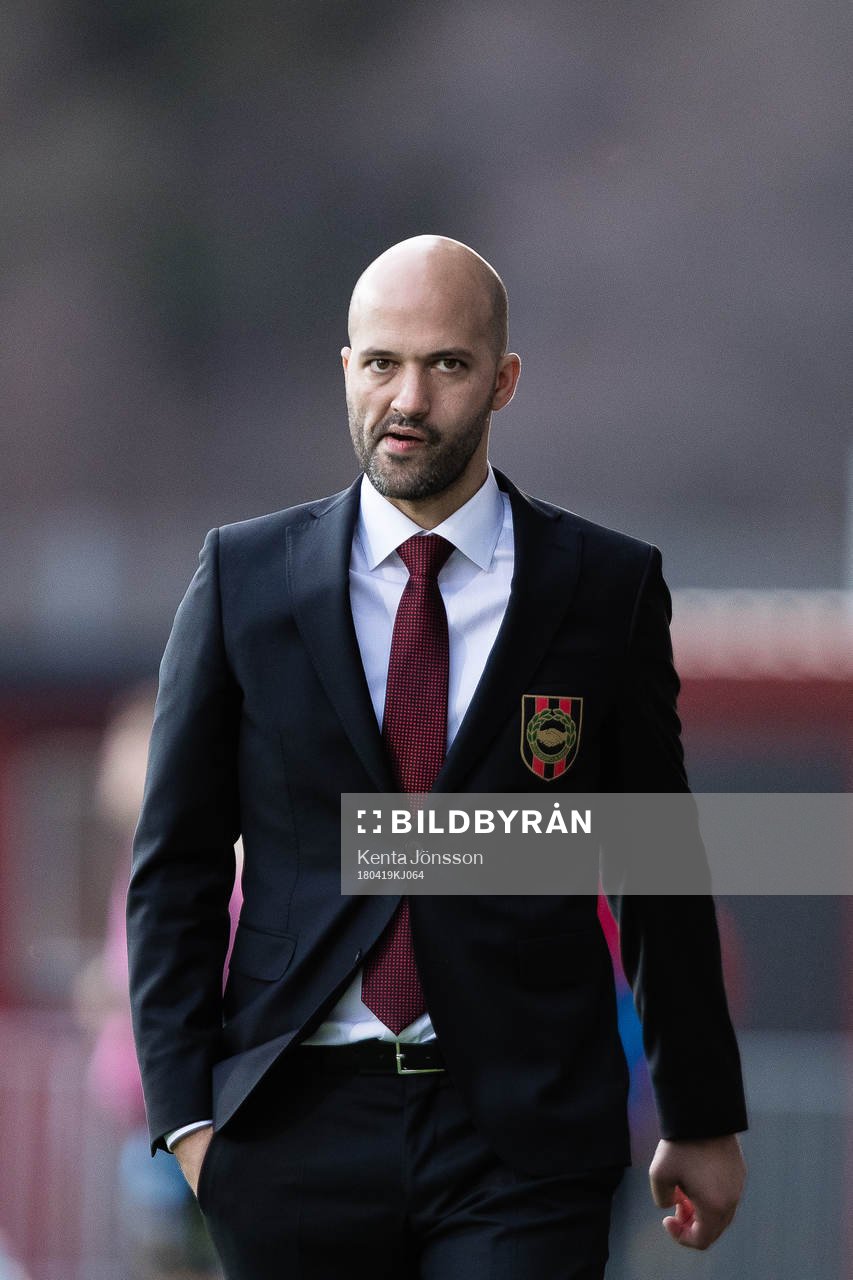 Brommapojkarnas tränare Luis Pimenta