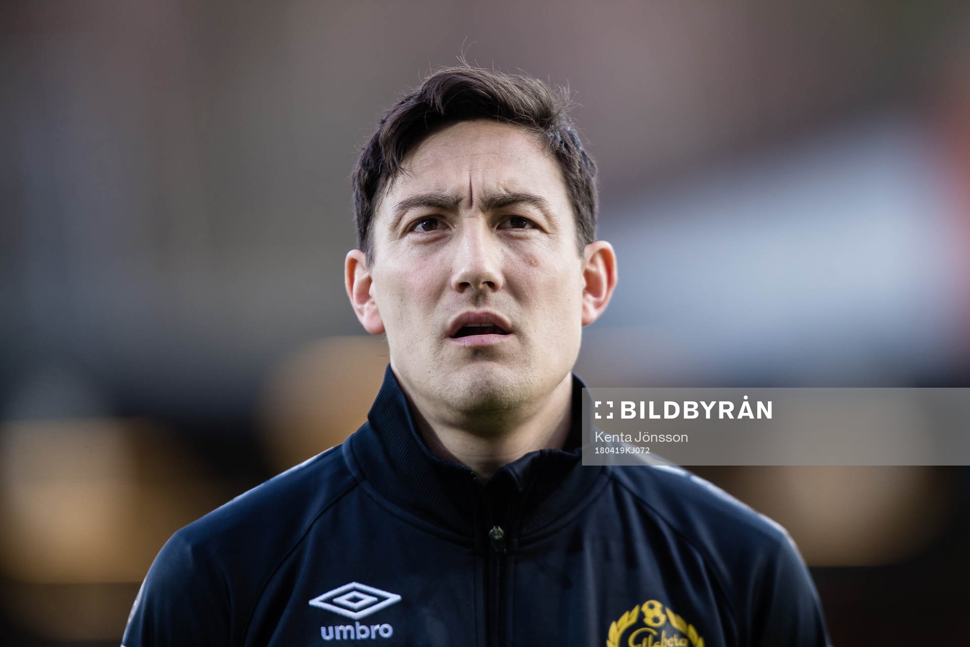 Elfsborgs Stefan Ishizaki innan fotbollsmatchen i