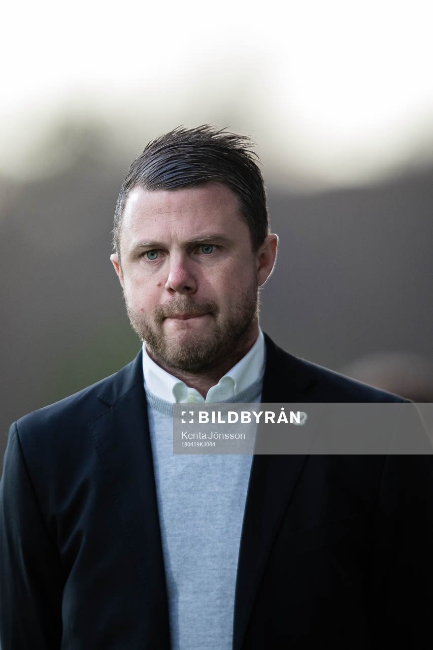 Elfsborgs manager Jimmy Thelin