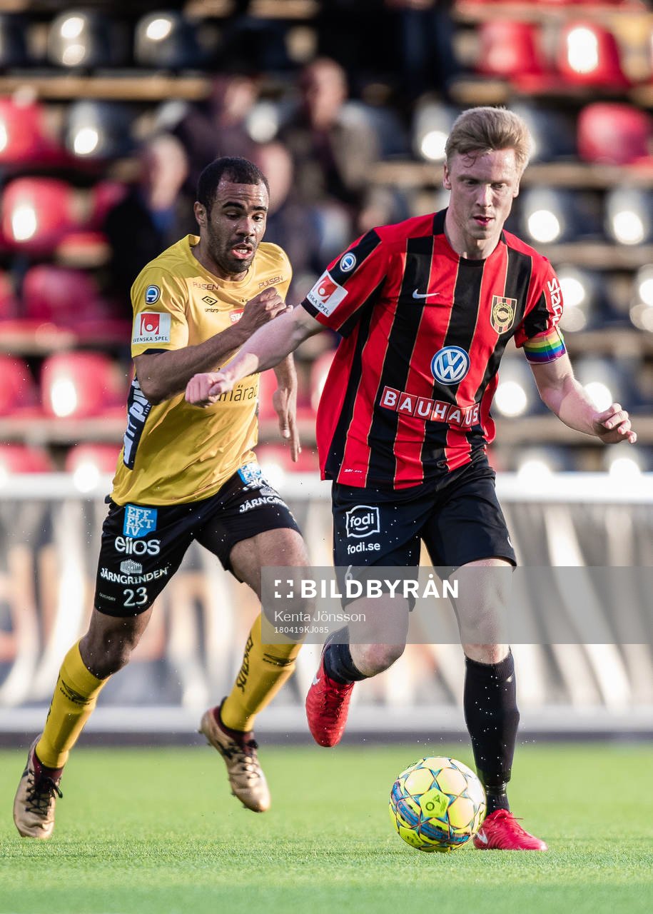 Brommapojkarnas Gustav Sandberg Magnusson och Elfsborgs